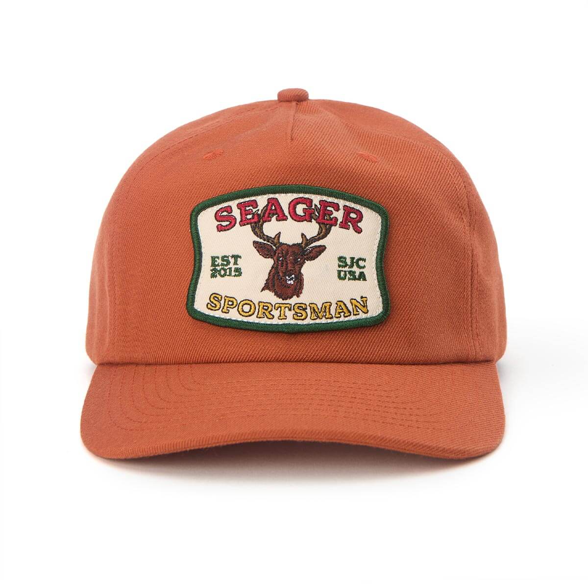 Seager Sportsman Hat Orange OS