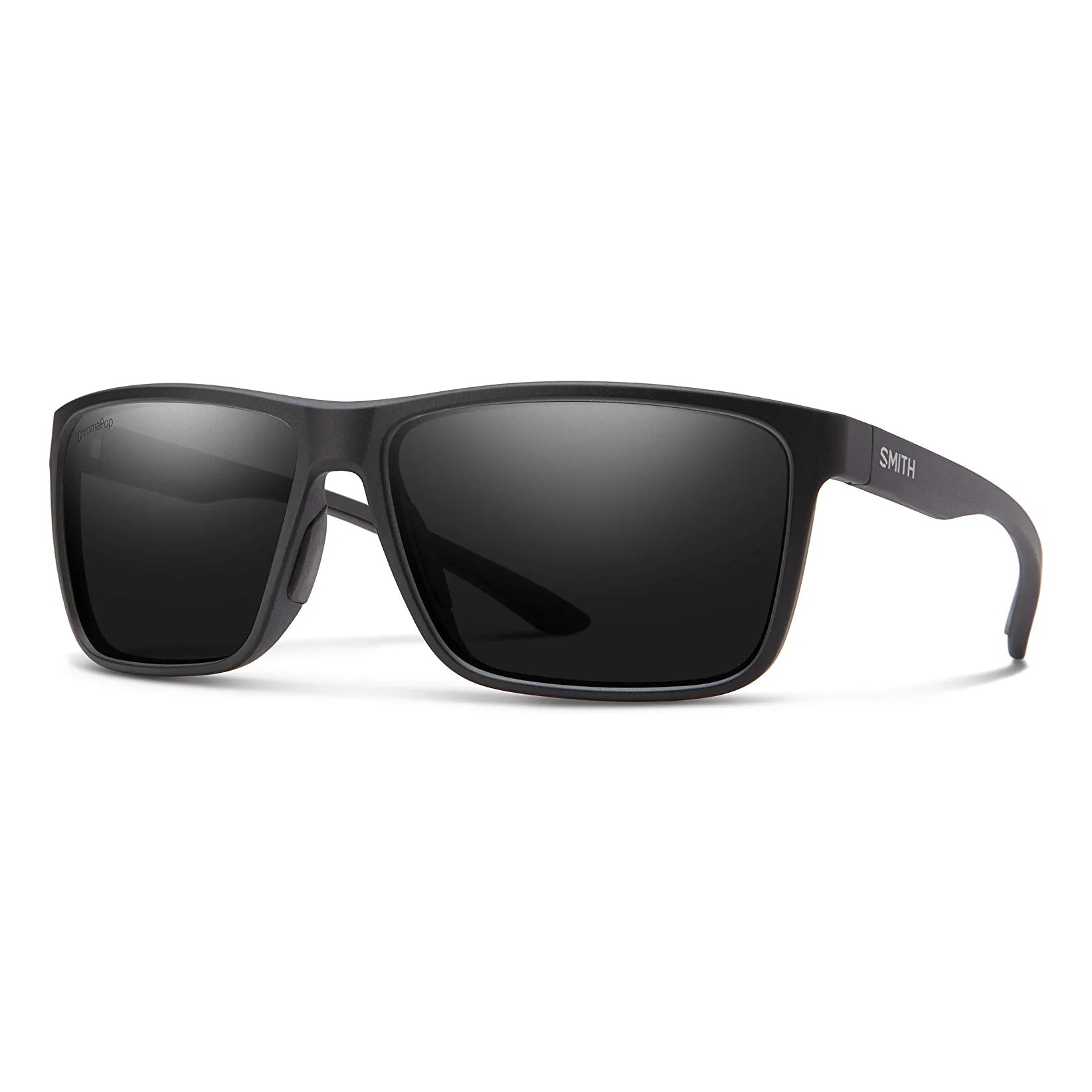 Smith Riptide Polarized Sunglasses MatteBlack Black ChromapopGlass