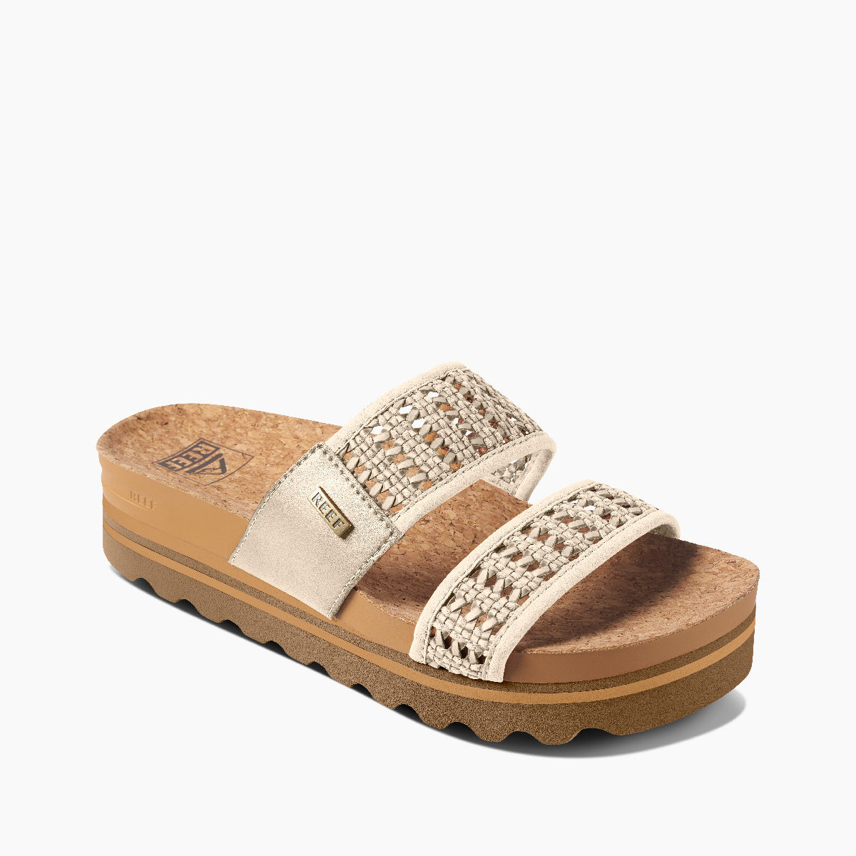 Reef Vista Hi Woven Womens Sandal Vintage 9