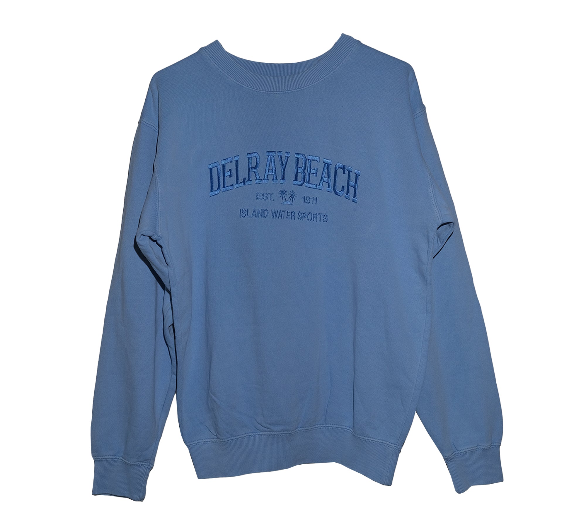 IWS Delray Beach Cotton Crewneck Sky Blue L