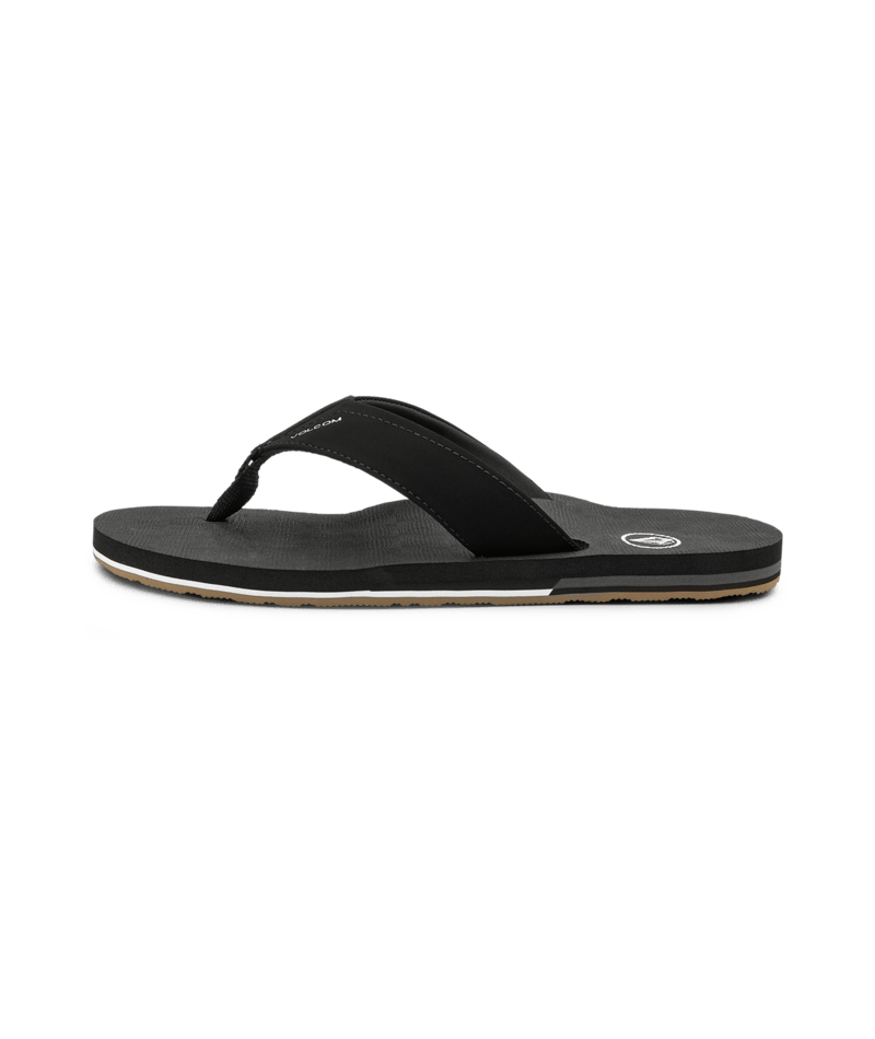 Volcom Victor Mens Sandal BLK23-Black 14