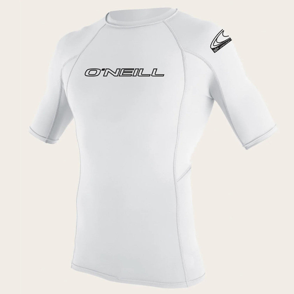 O'Neill Youth Basic Skins S/S  Performance fit UPF 50 025-White 16
