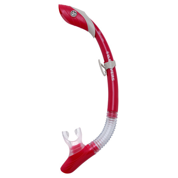 US Divers Admiral Snorkeling Set Berry-LtGrey L