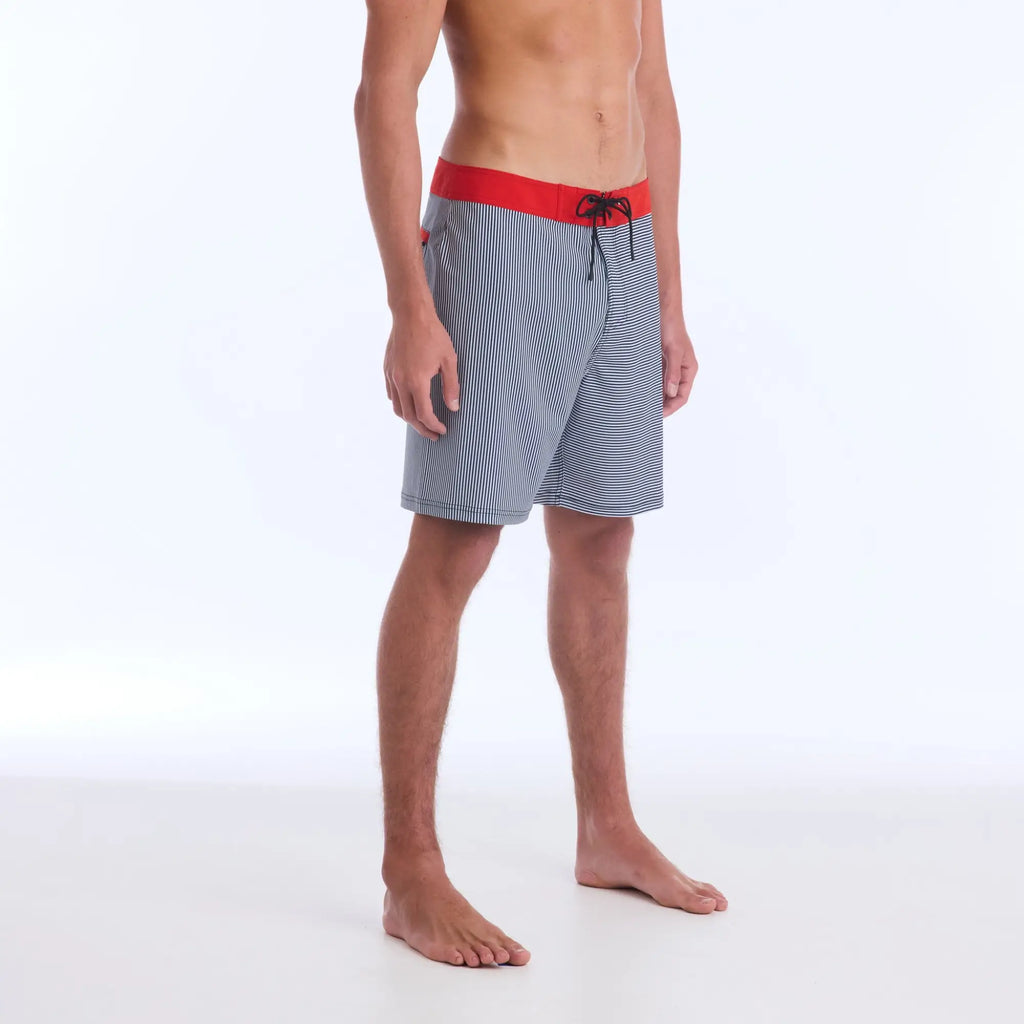 IPD Static Boardshort WHT 36