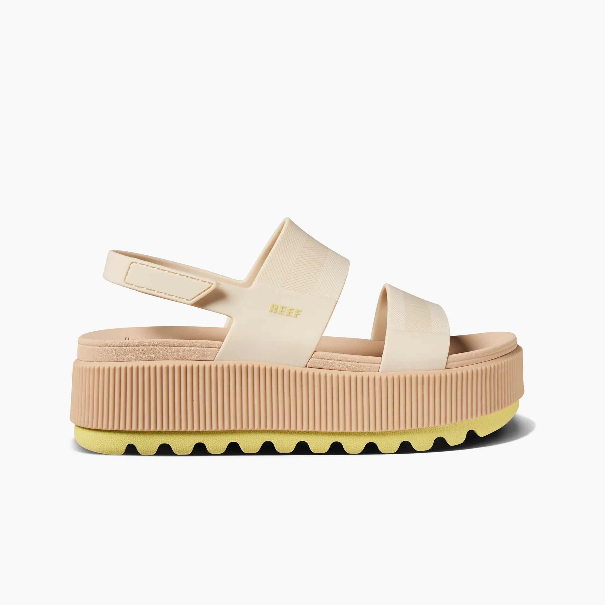 Reef Water Vista Higher Womens Sandal Sand Lime 10