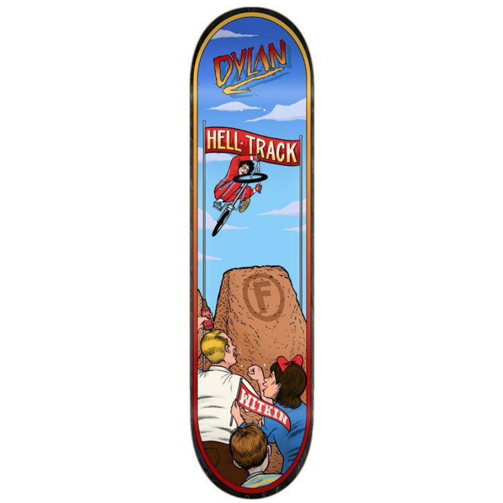 Foundation Skateboards Rad Deck Witkin 8.25"