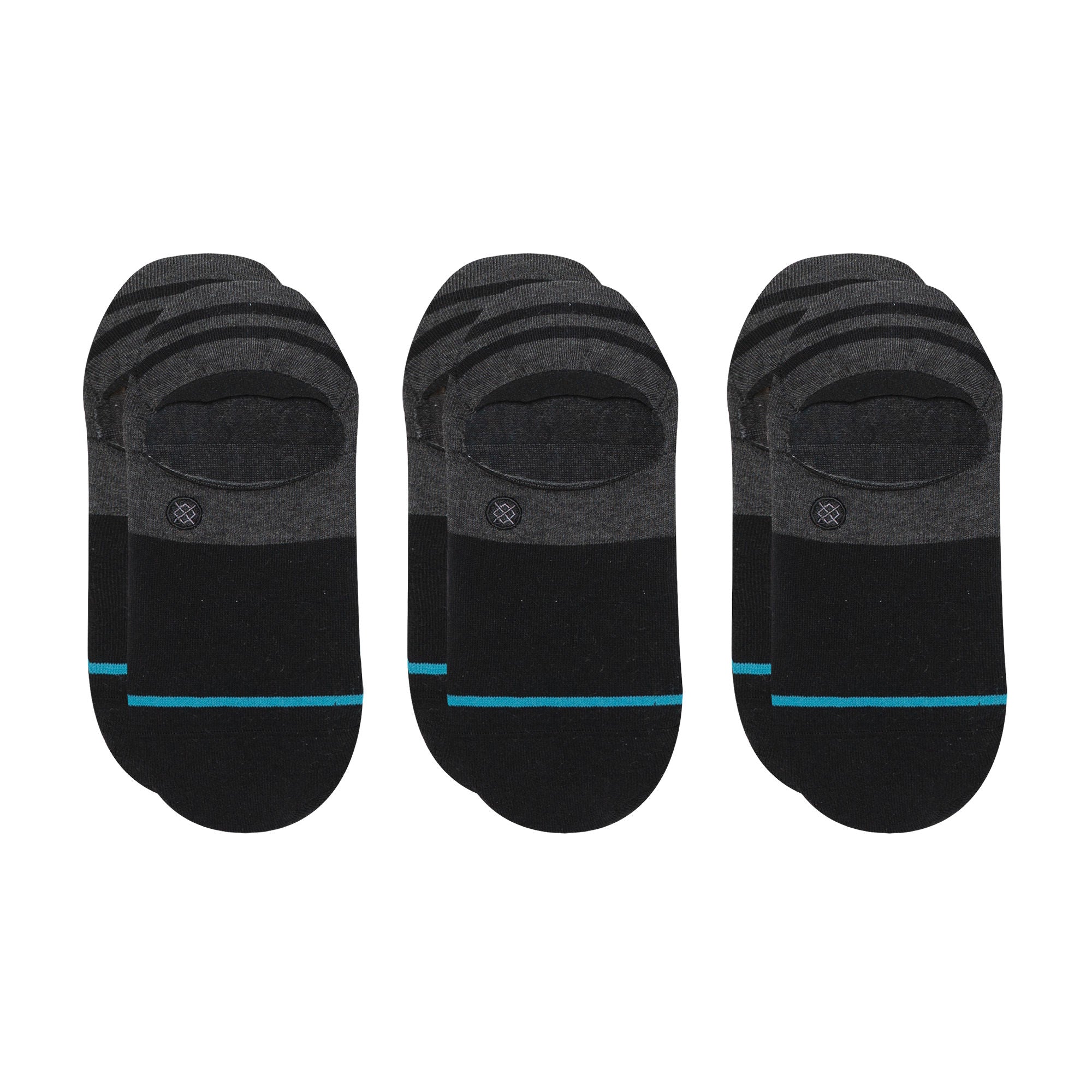 Stance Gamut 2 3 Pack Mens Socks Black M