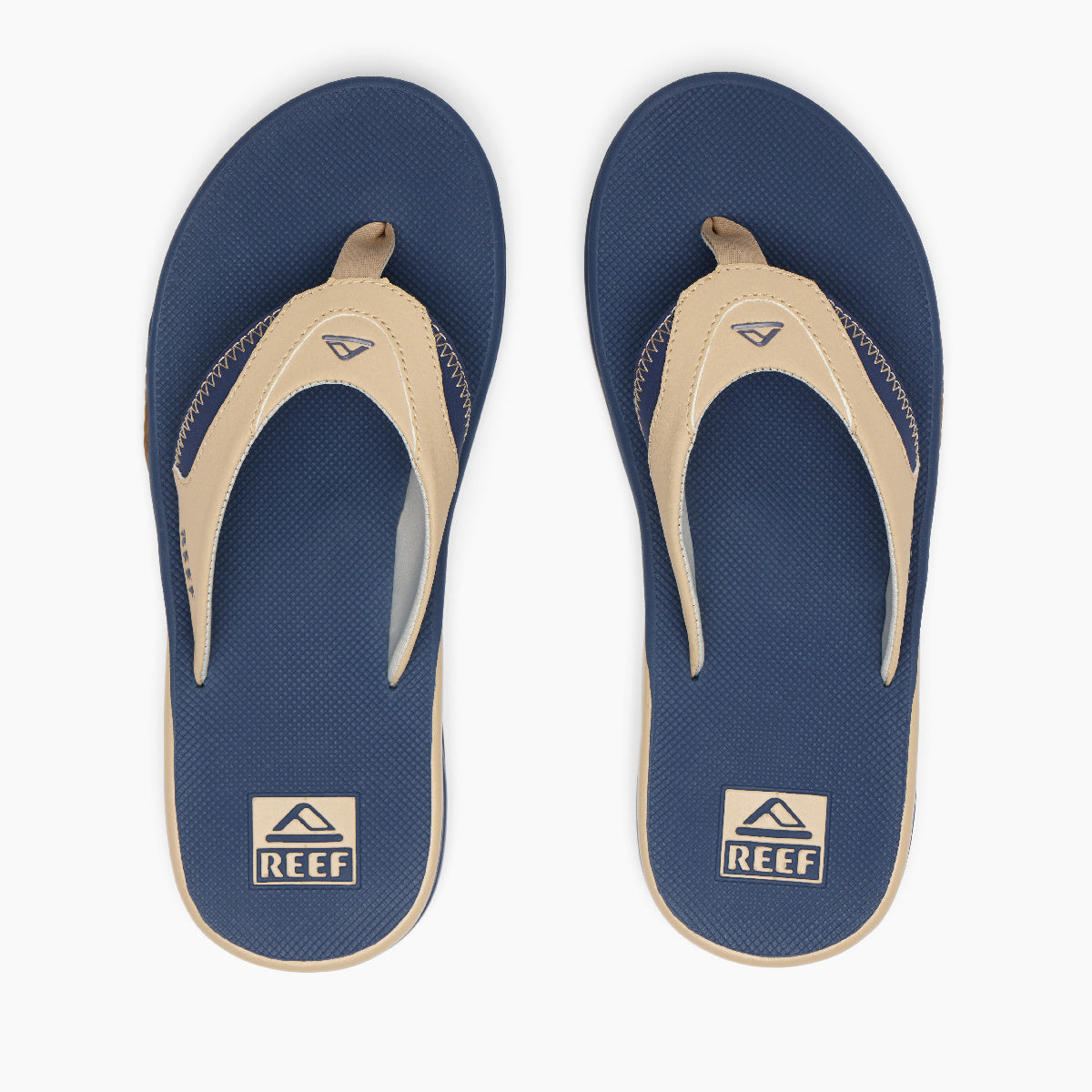 Reef Fanning Mens Sandal Tan-Navy-Tan 10