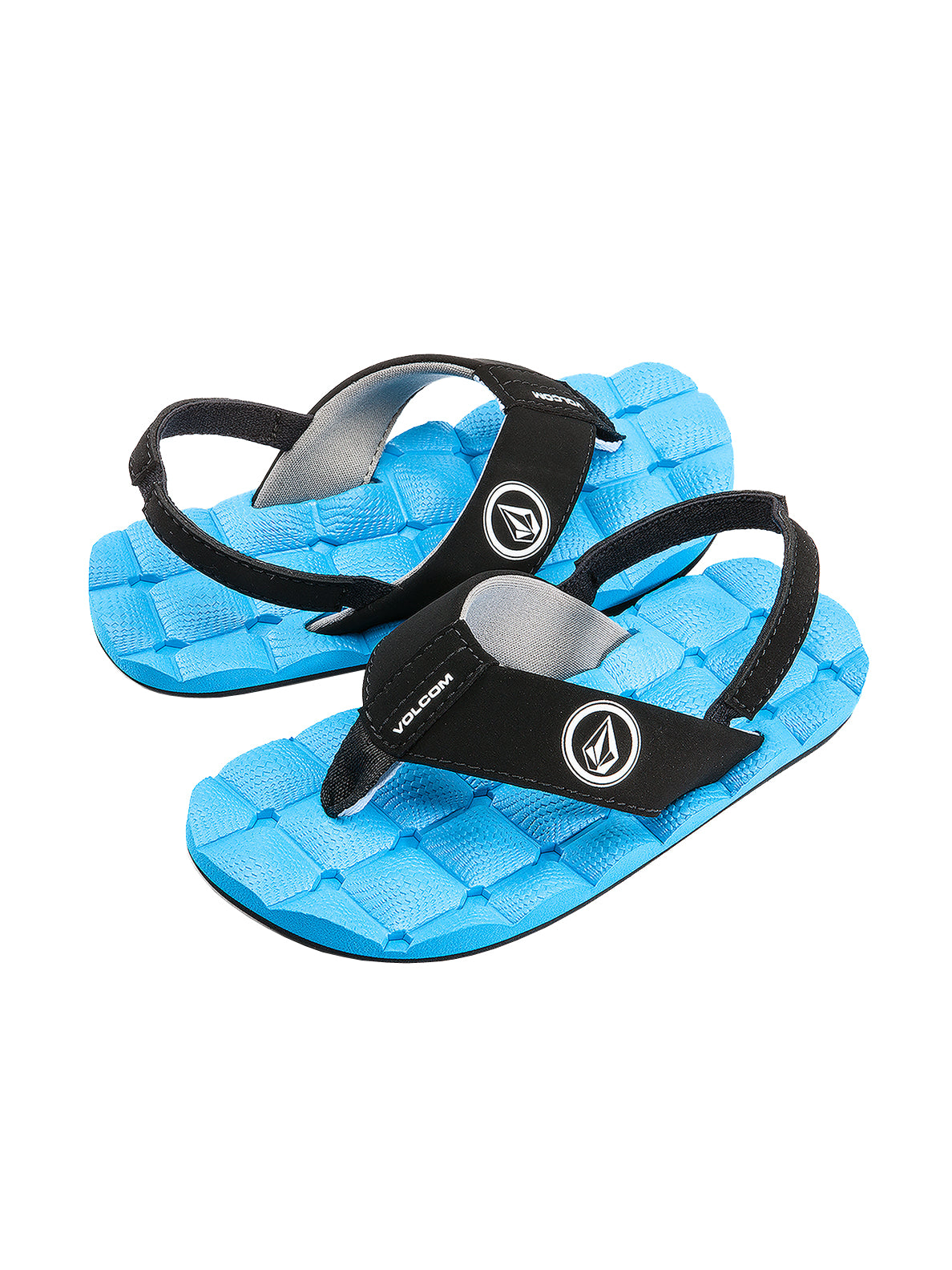 Volcom Recliner Little Youth Boys Sandal MRB23-Marina Blue 8 C