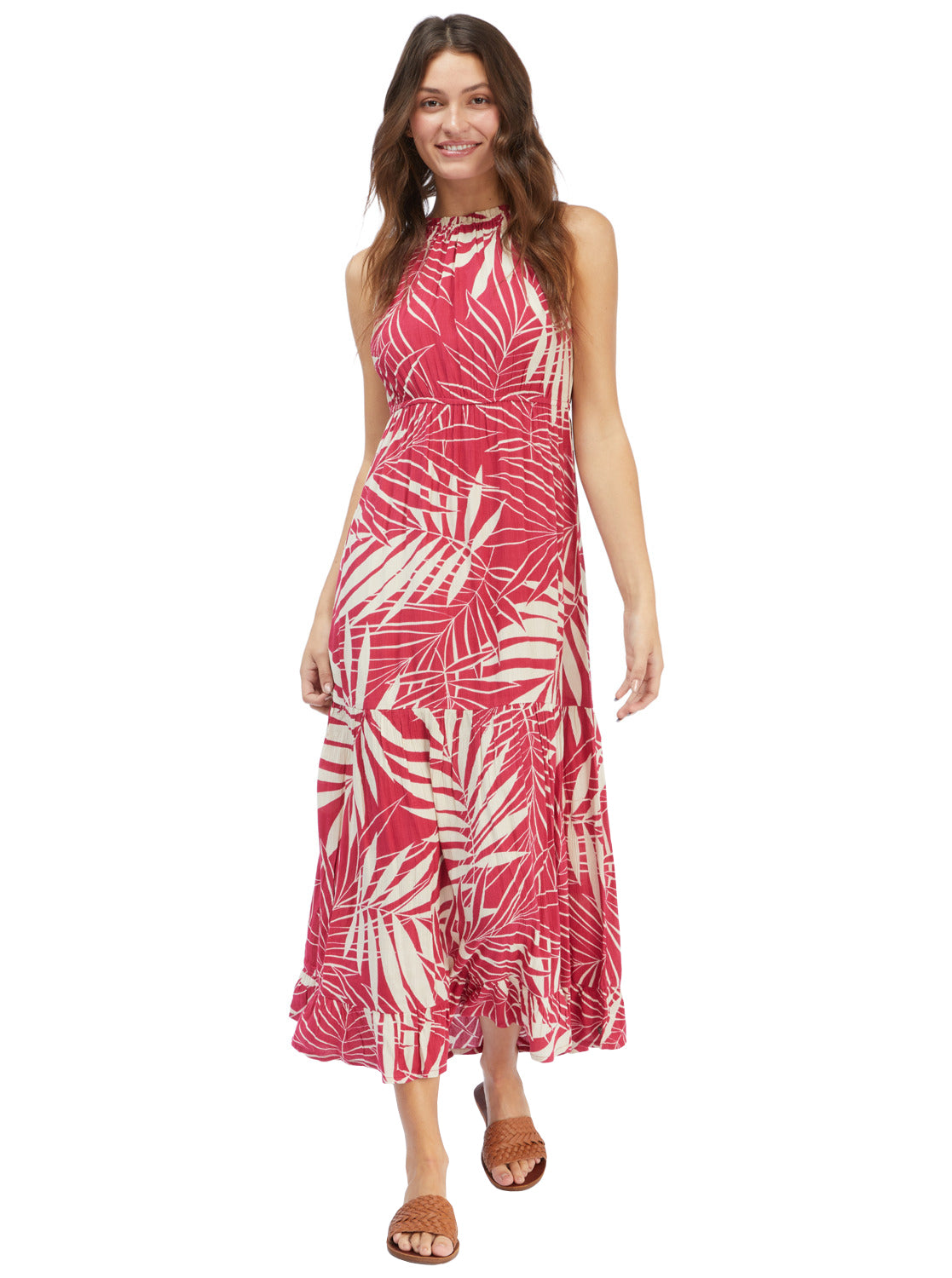 Roxy Step To Joy Maxi Dress MQG6 S