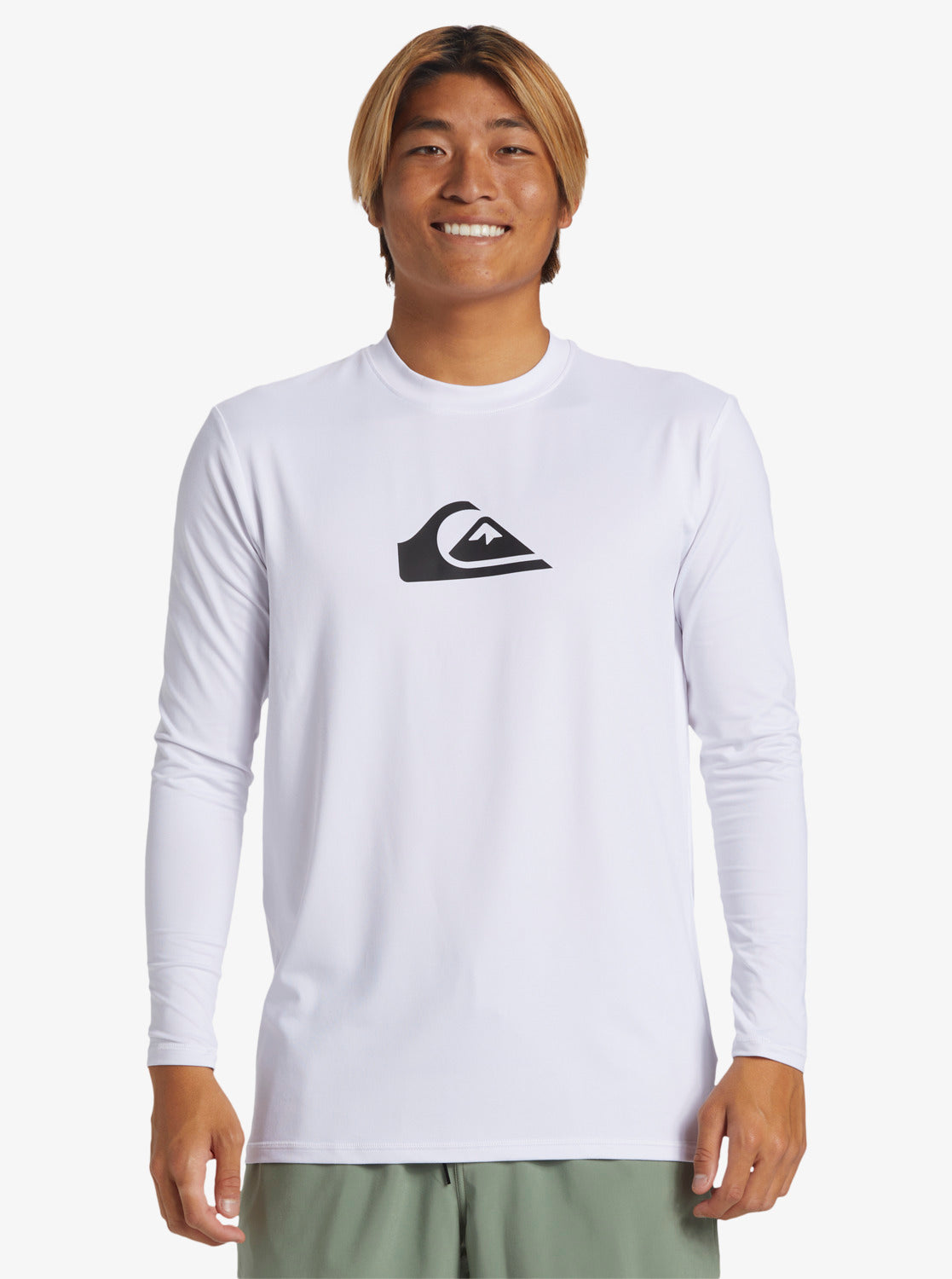 Quiksilver Everyday LS Surf Tee WHW M