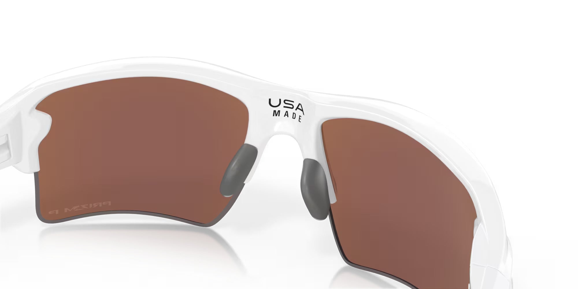Oakley Flak 2.0 XL Polarized Sunglasses PolishedWhite PrizmDeepH20 Sport