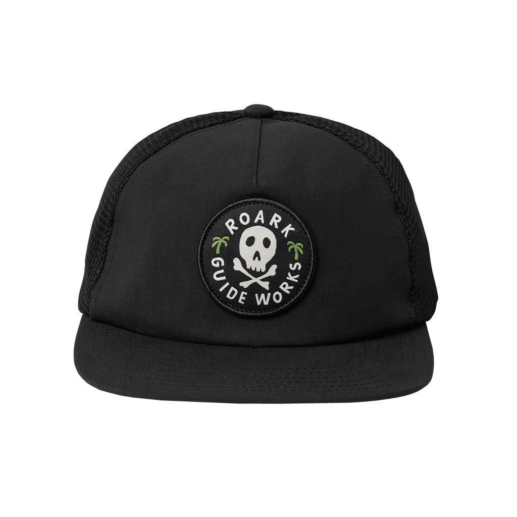 Roark Guideworks 5 Panel Hat Black OS