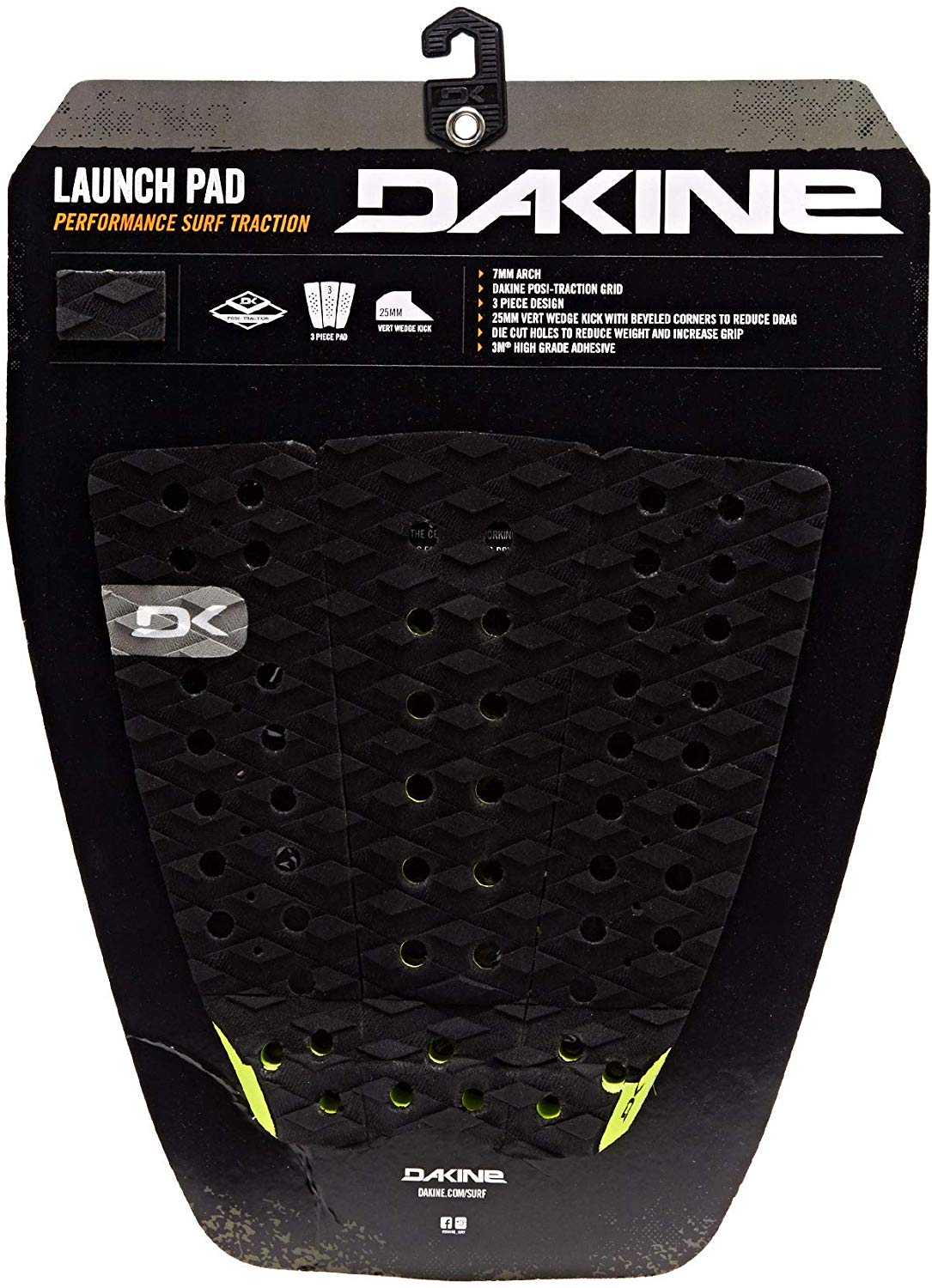 Dakine Launch Traction Pad 001-Black
