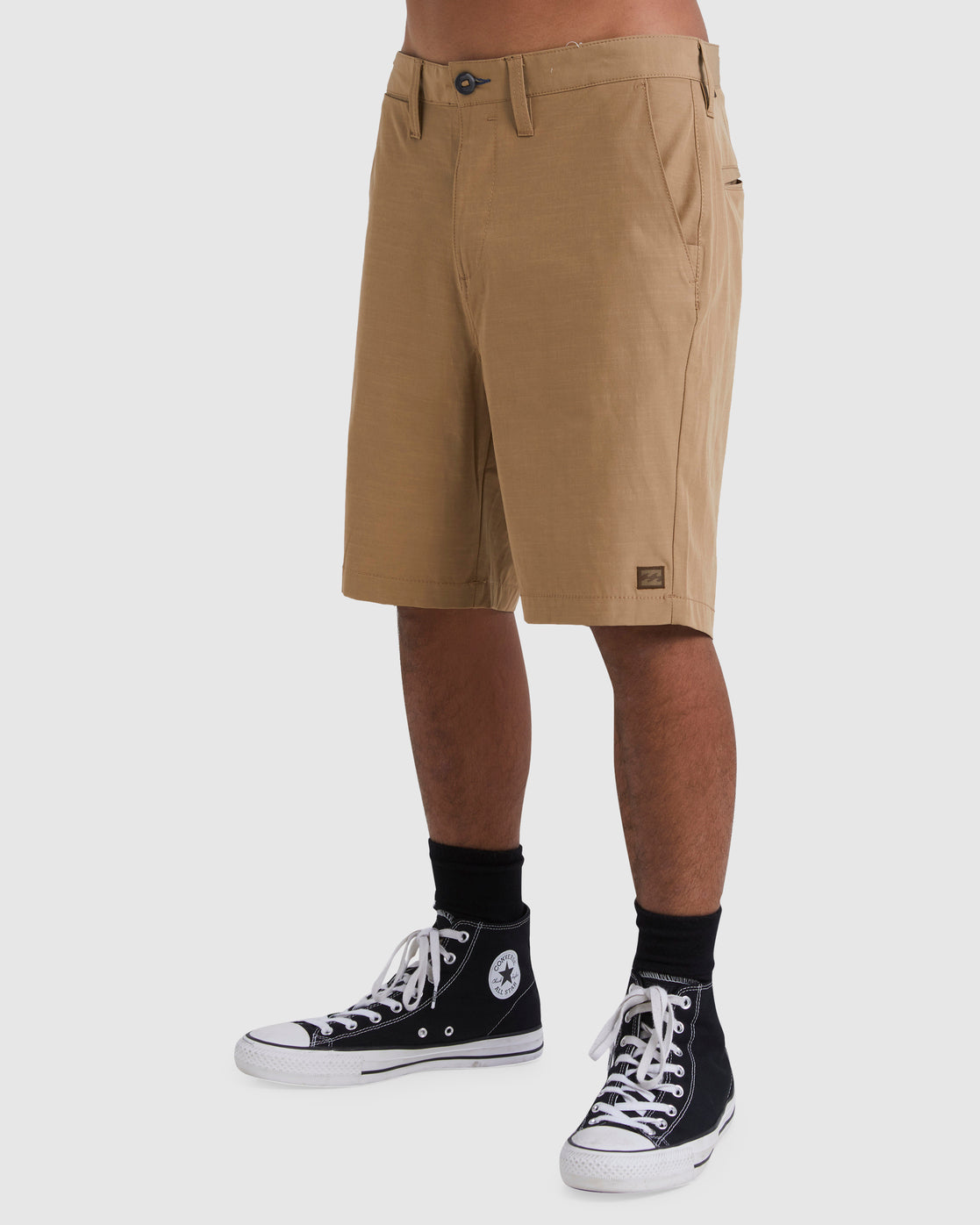 Billabong Crossfire Solid Short GRV-Gravel 40