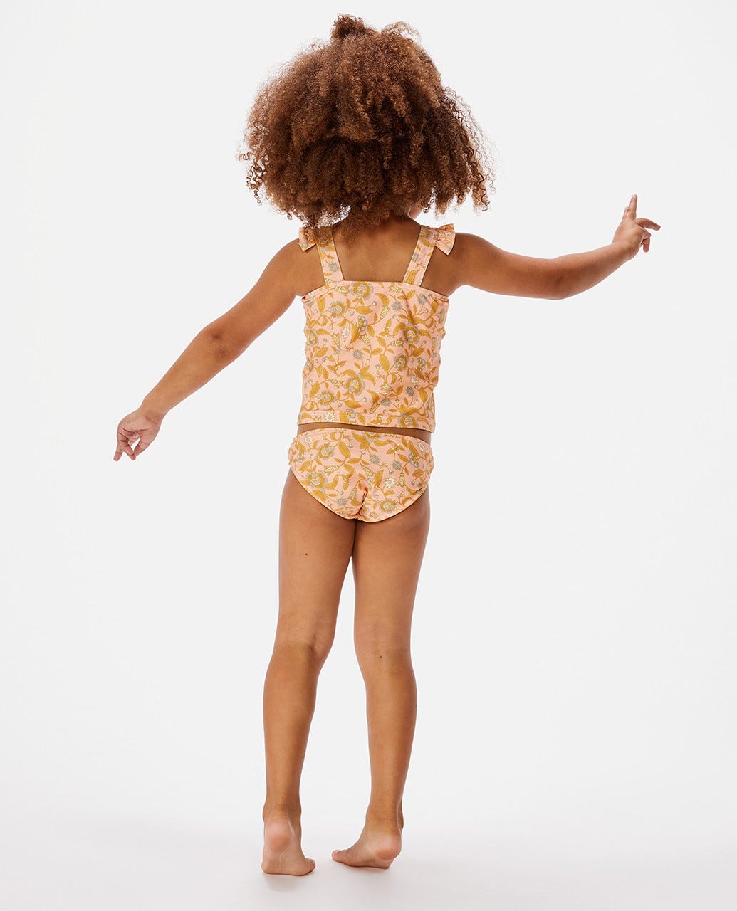 Rip Curl Dreamer Tankini 0165-Peach 7-8