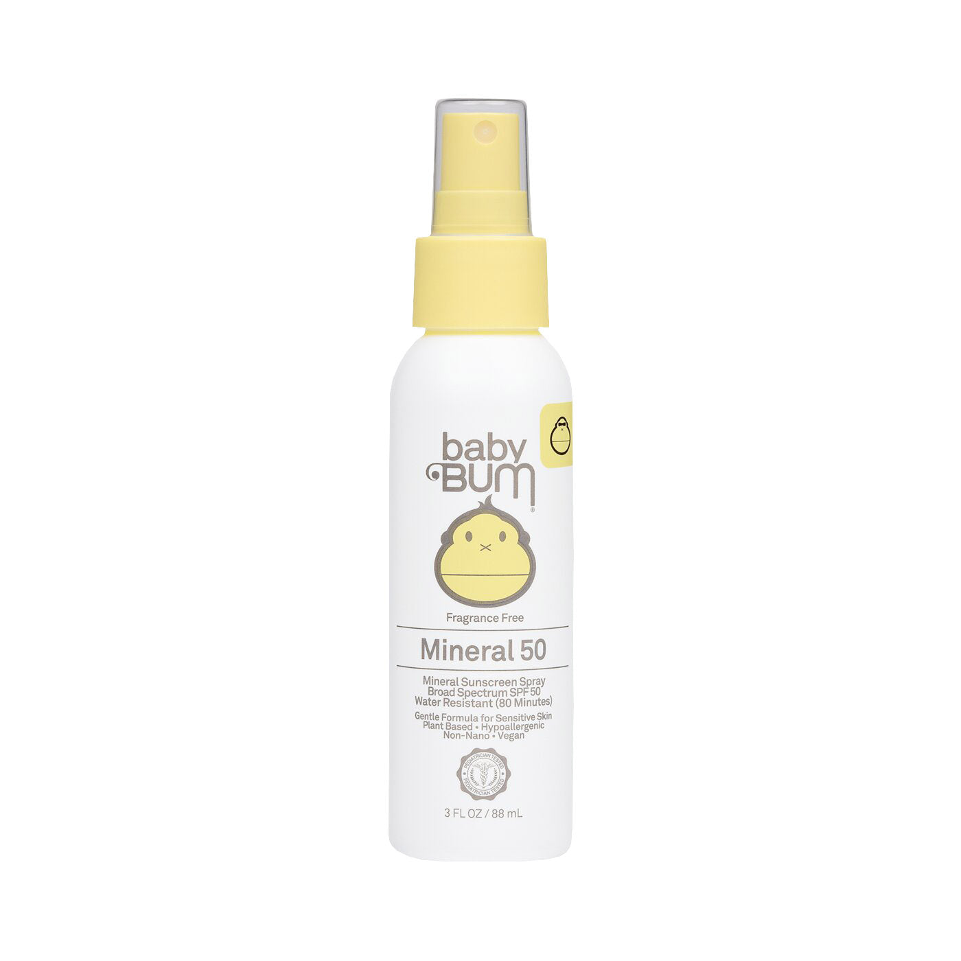 Sun Bum Baby Bum SPF 50 Mineral Spray 3oz