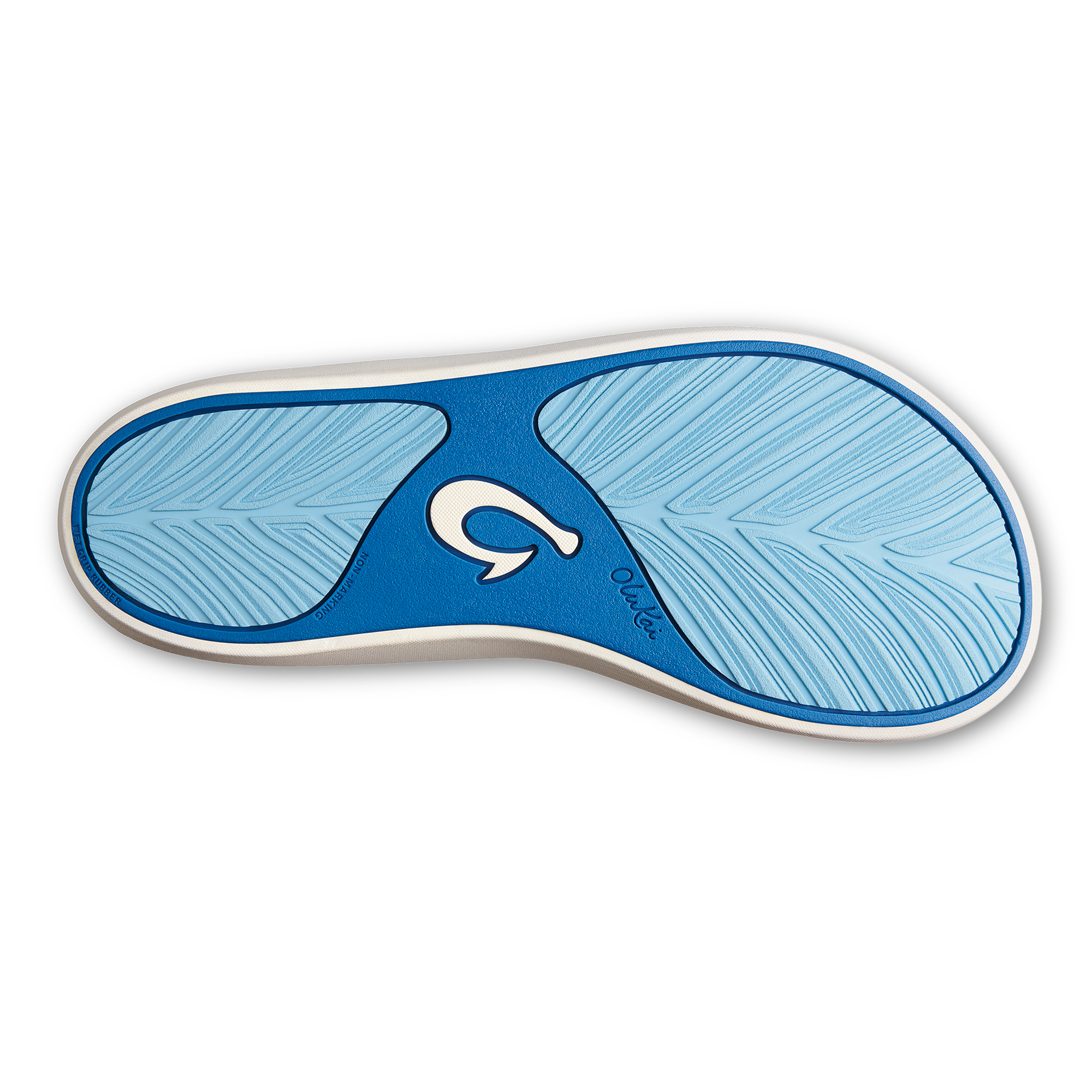 Olukai Pi oe Womens Sandal NBDW-Lanai Breeze-Mist Grey 6