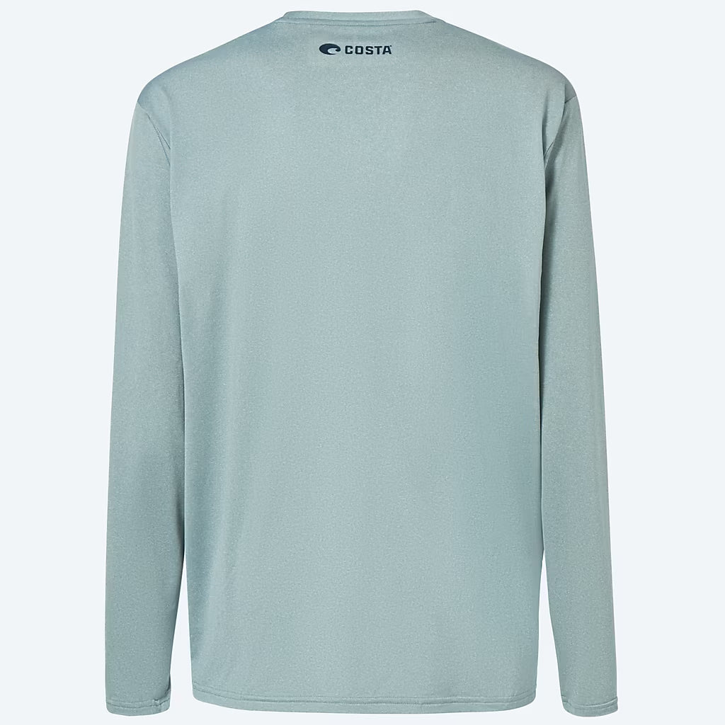 Costa Del Mar Voyage Performance Long Sleeve Tee DeepSeaHeather xl
