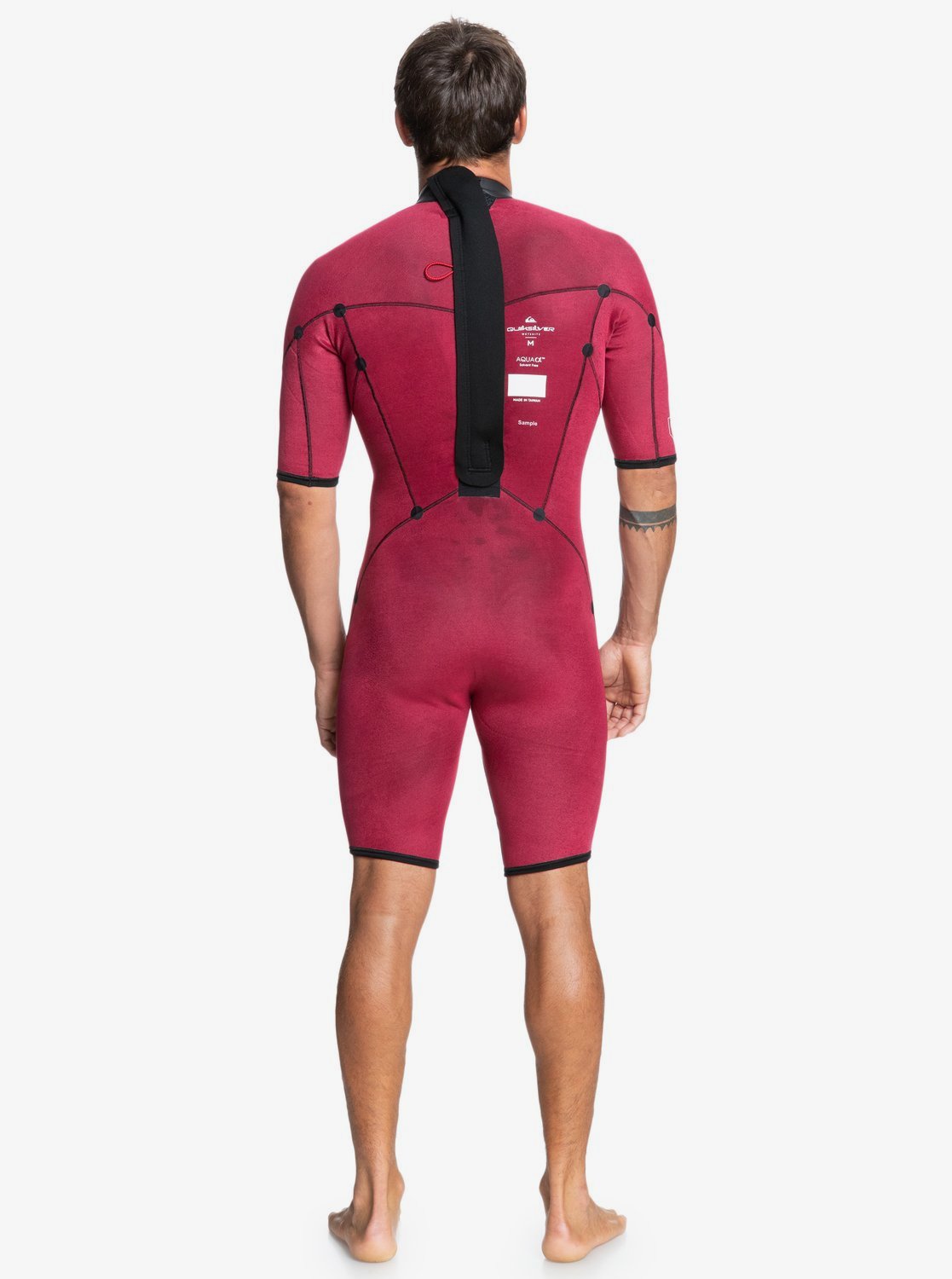 Quiksilver Everyday Sessions 2/2mm SS Back Zip Springsuit KVD0-Jet Black XL