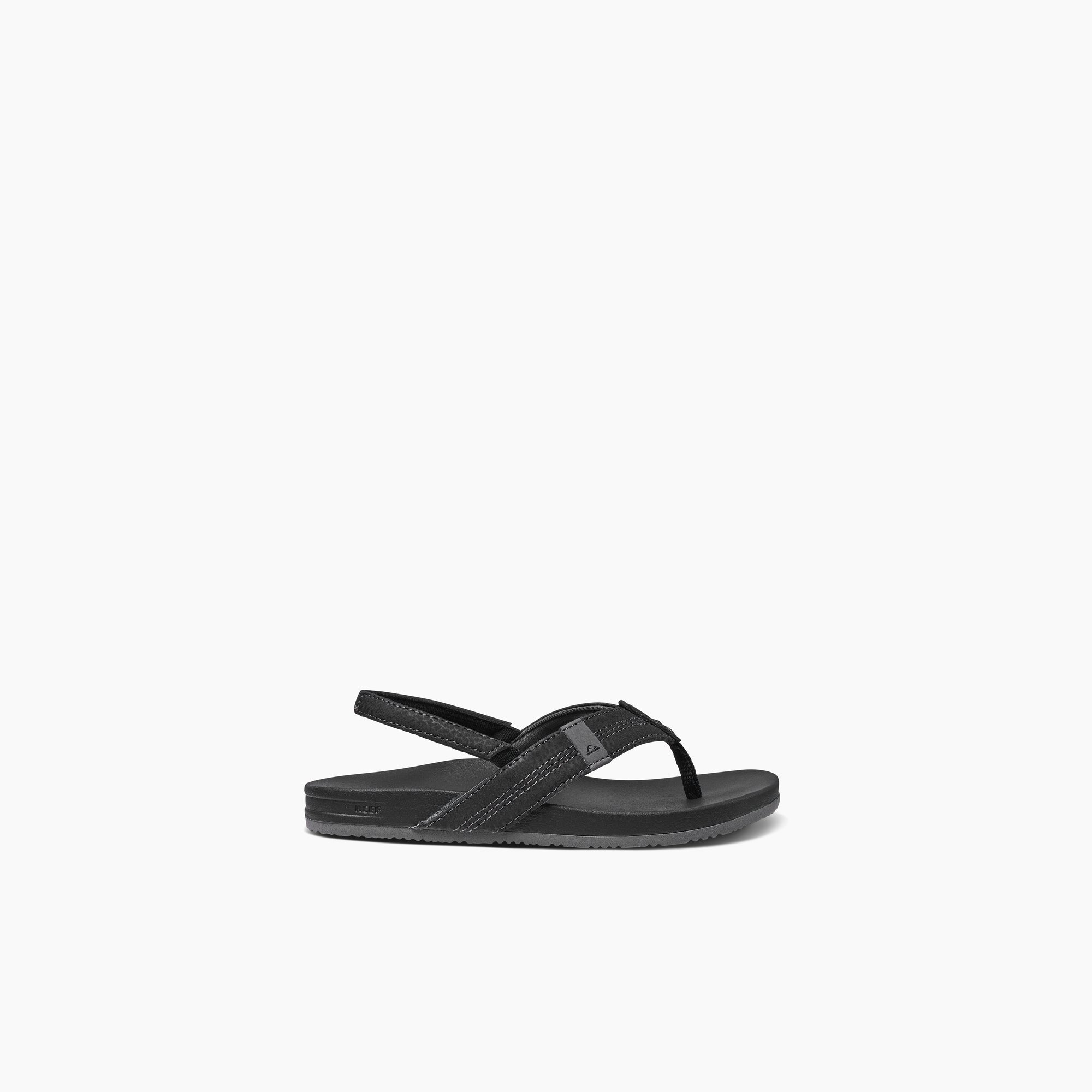 Reef Little Cushion Phantom Boys Sandal Black 12 C