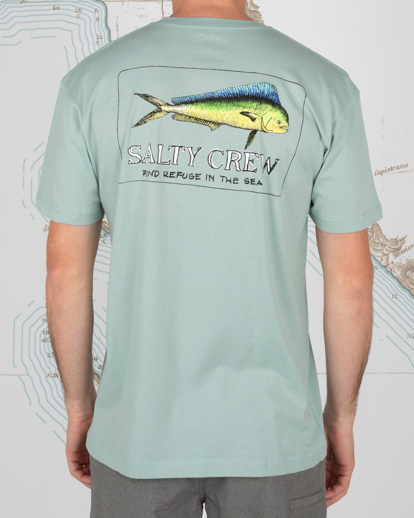 Salty Crew El Dorado SS Tee Sage M