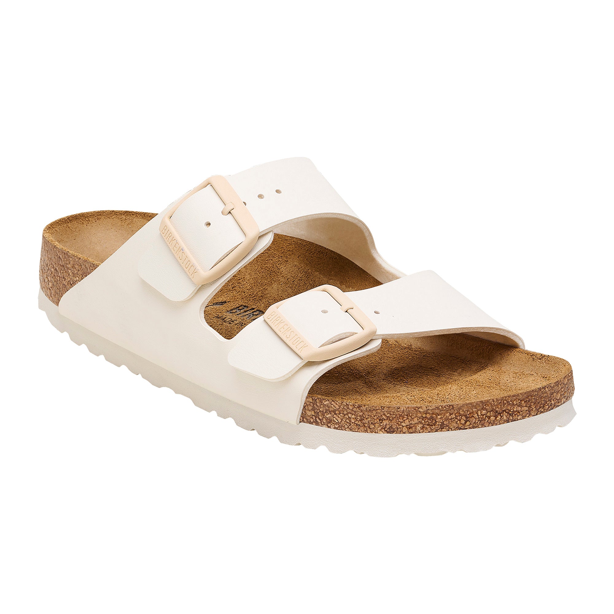 Birkenstock Arizona Womens Sandal Birko-Flor-Eggshell 9