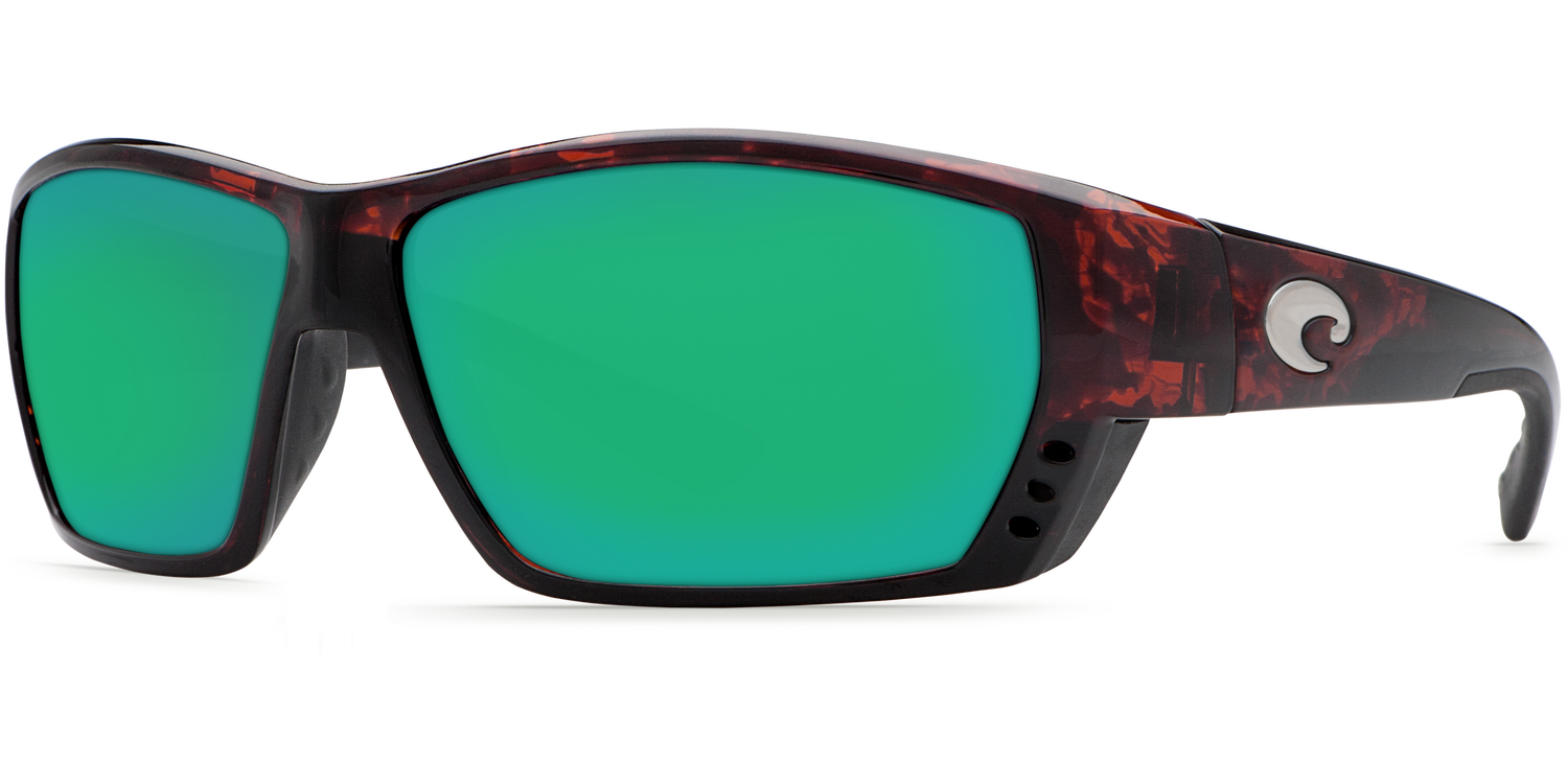 Costa Del Mar Tuna Alley Sunglasses Tortoise Green Mirror 580G