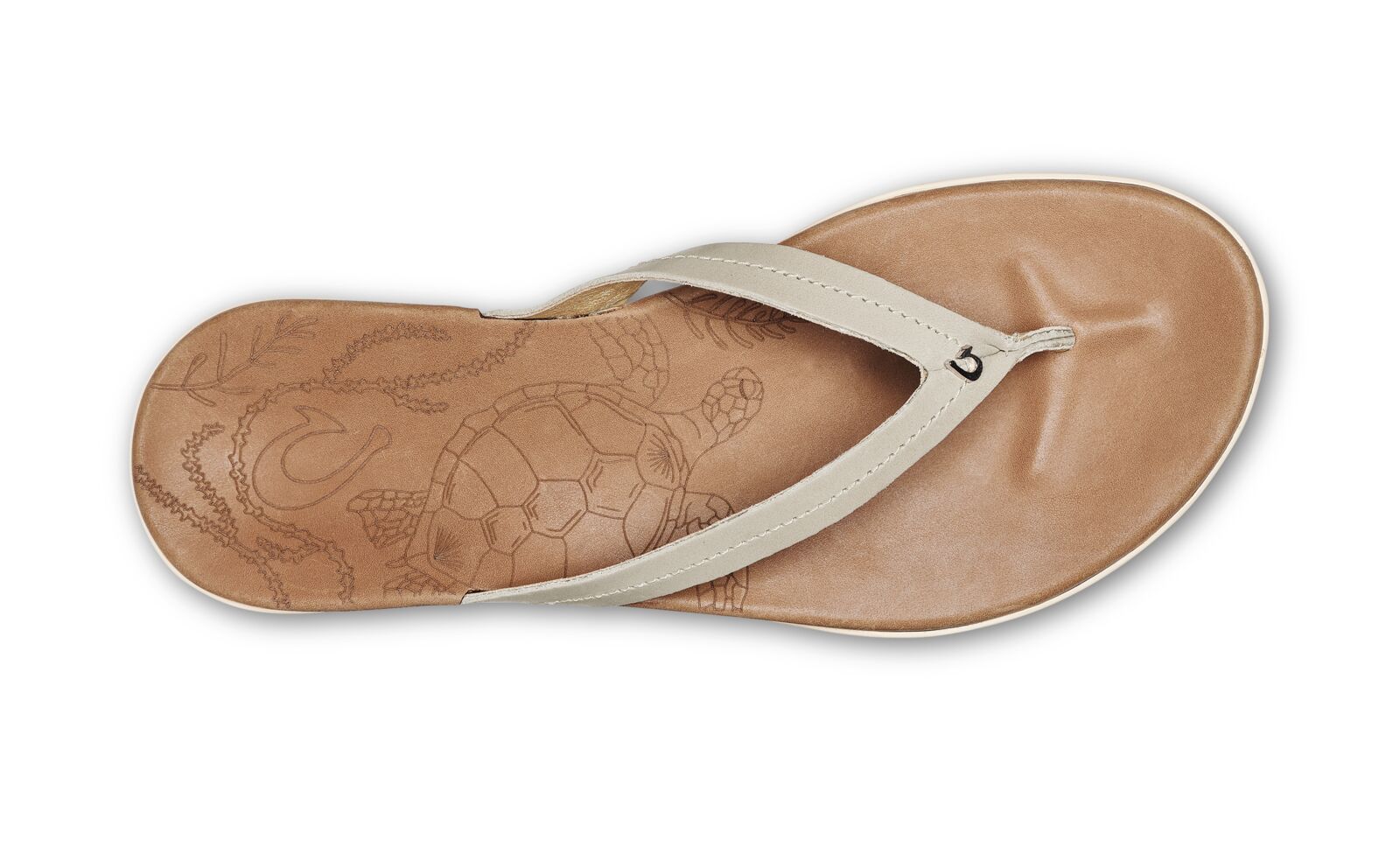 Olukai Honu Womens Sandal 20GS-Tapa-Golden Sand 6