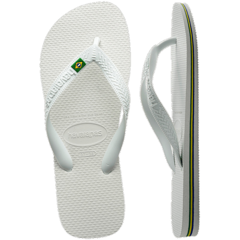 Havaianas Brazil Logo Mens Sandal 0001-White24 8