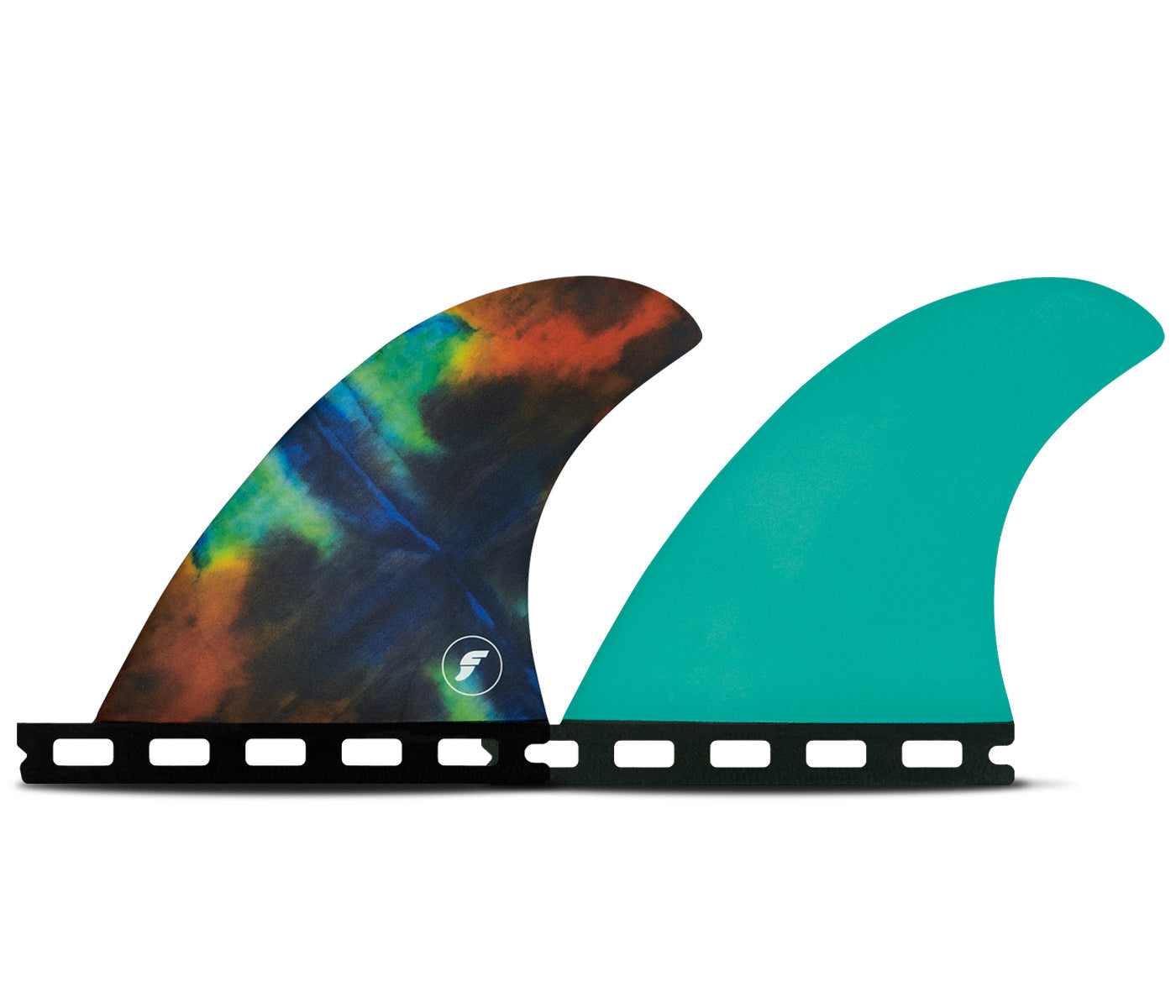 Futures Fins Mayhem Evil Quad Honeycomb Fin Set Rainbow