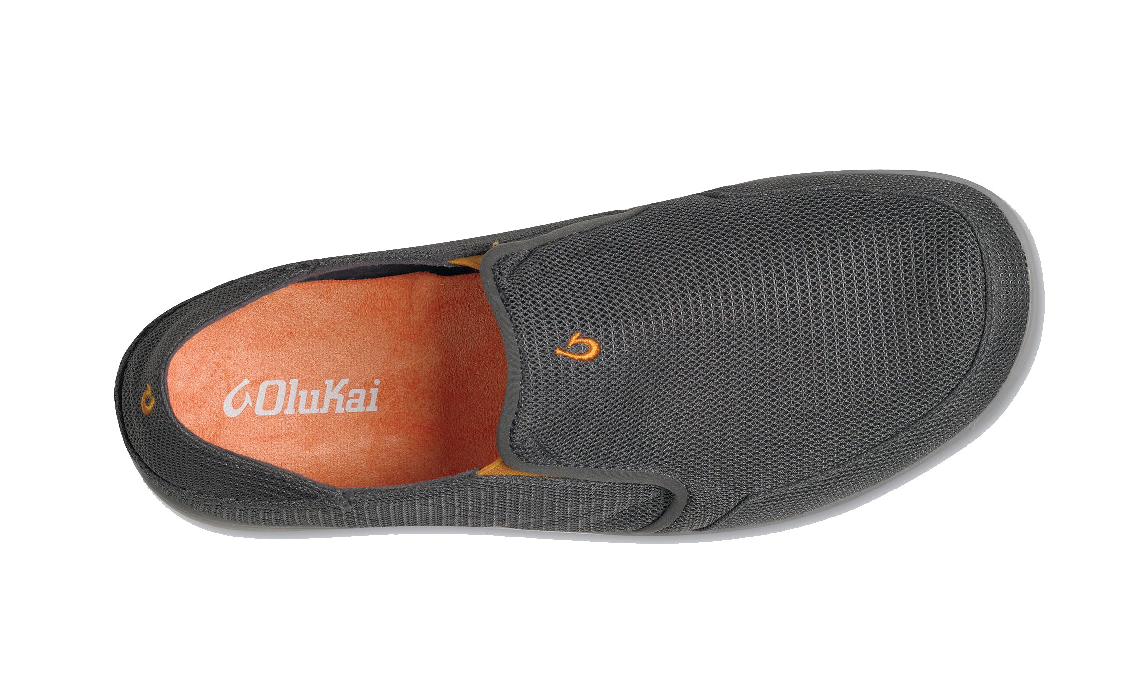 Olukai Nohea Mesh Mens Shoe 4242-Dark Shadow-Dark Shadow 12