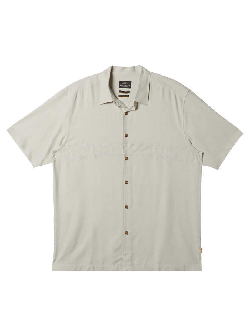 Quiksilver Waterman Tahiti Palms SS Woven WEJ0 M