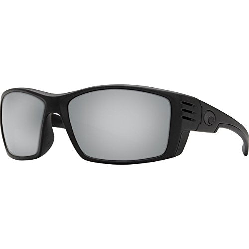 Costa Del Mar Cortez Sunglasses Blackout Silver-Mirror 580P