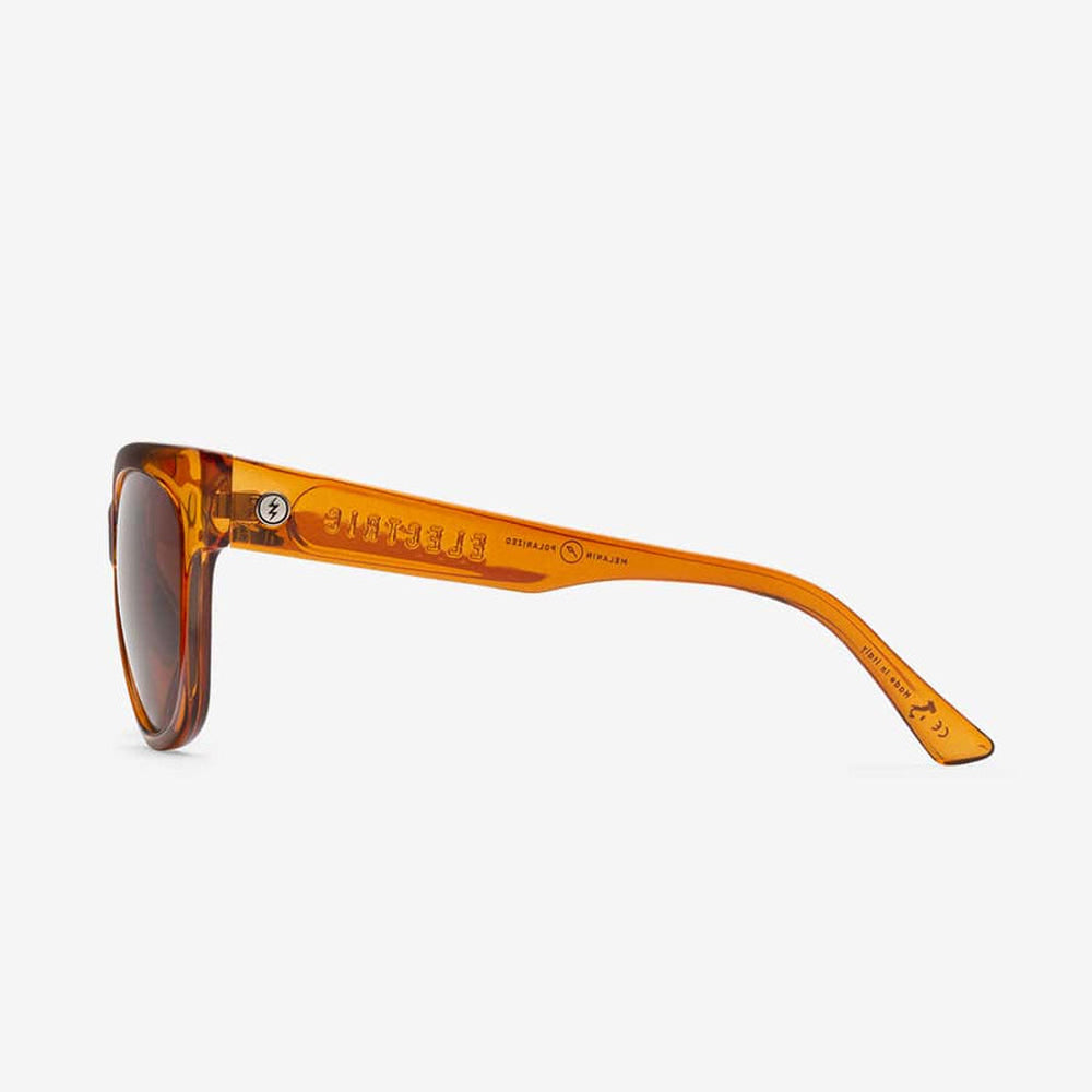 Electric Danger Cat Polarized Sunglasses Sunset Rose Oversized