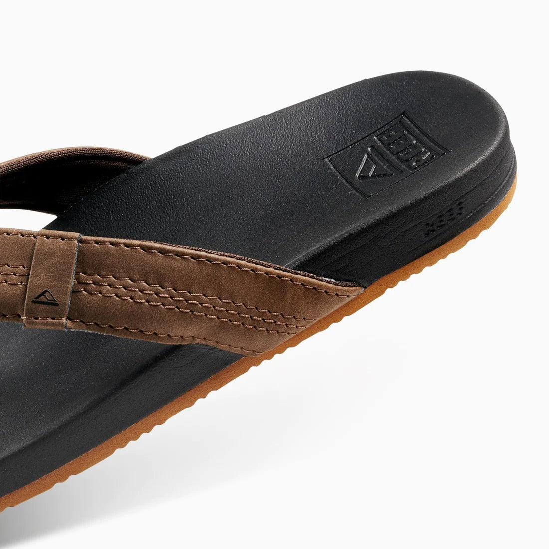 Reef Kids Cushion Phantom Boys Sandal Black-Brown23 13 C