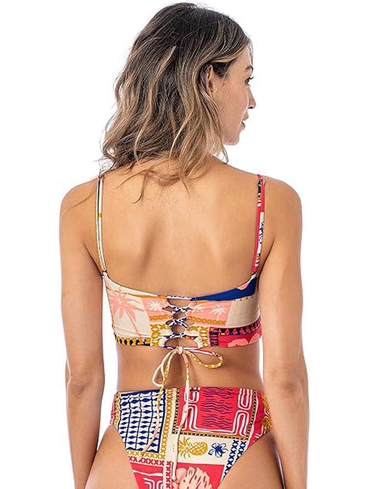 Maaji Reversible Bikini Top AZUL XL