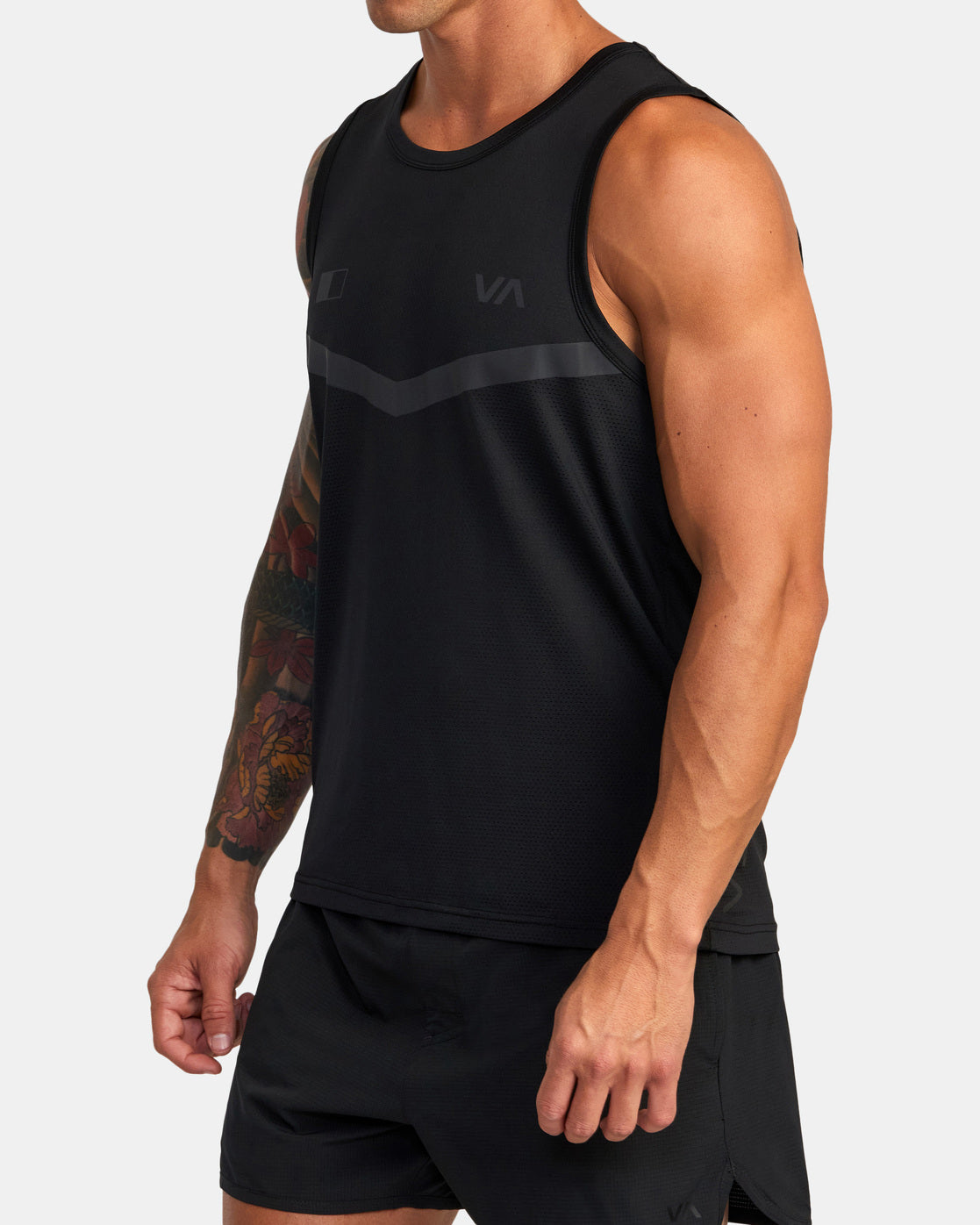 RVCA Runner Tank BLK S
