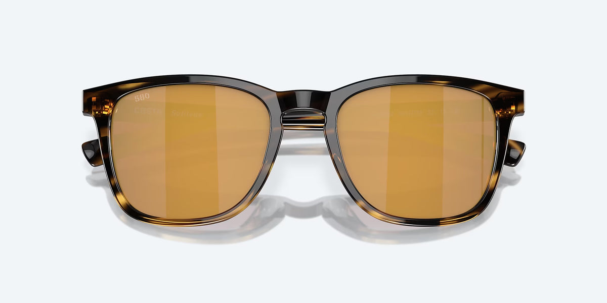 Costa Del Mar Sullivan Polarized Sunglasses Tortoise Gold Mirror 580G