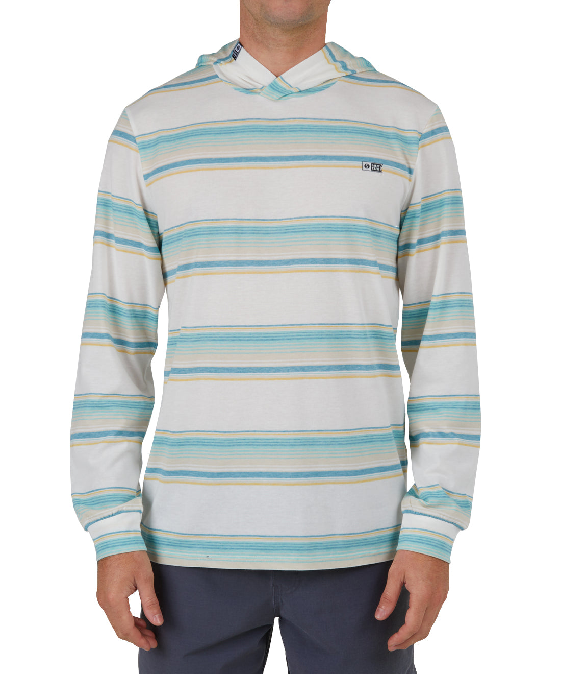 SALTY CREW CORTES UV HOOD OFF WHITE L