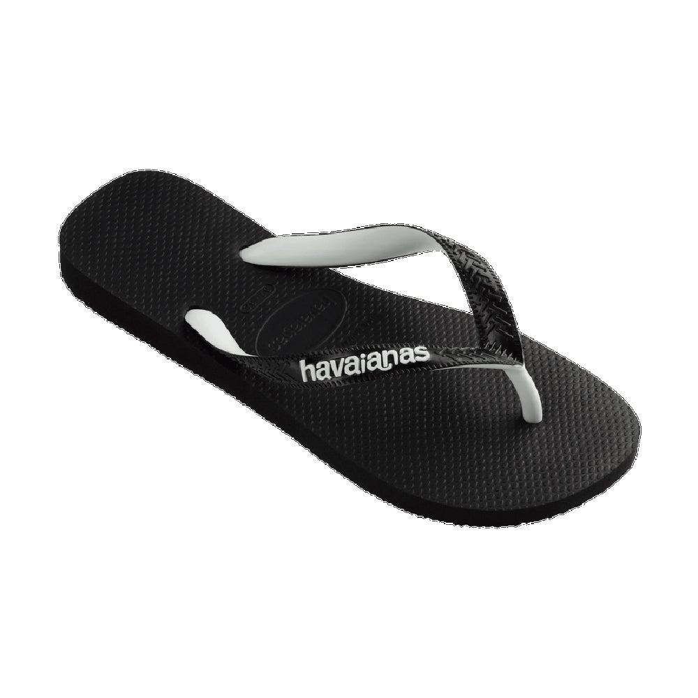 Havaianas Top Mix Mens Sandal 1069-Black-Black 9