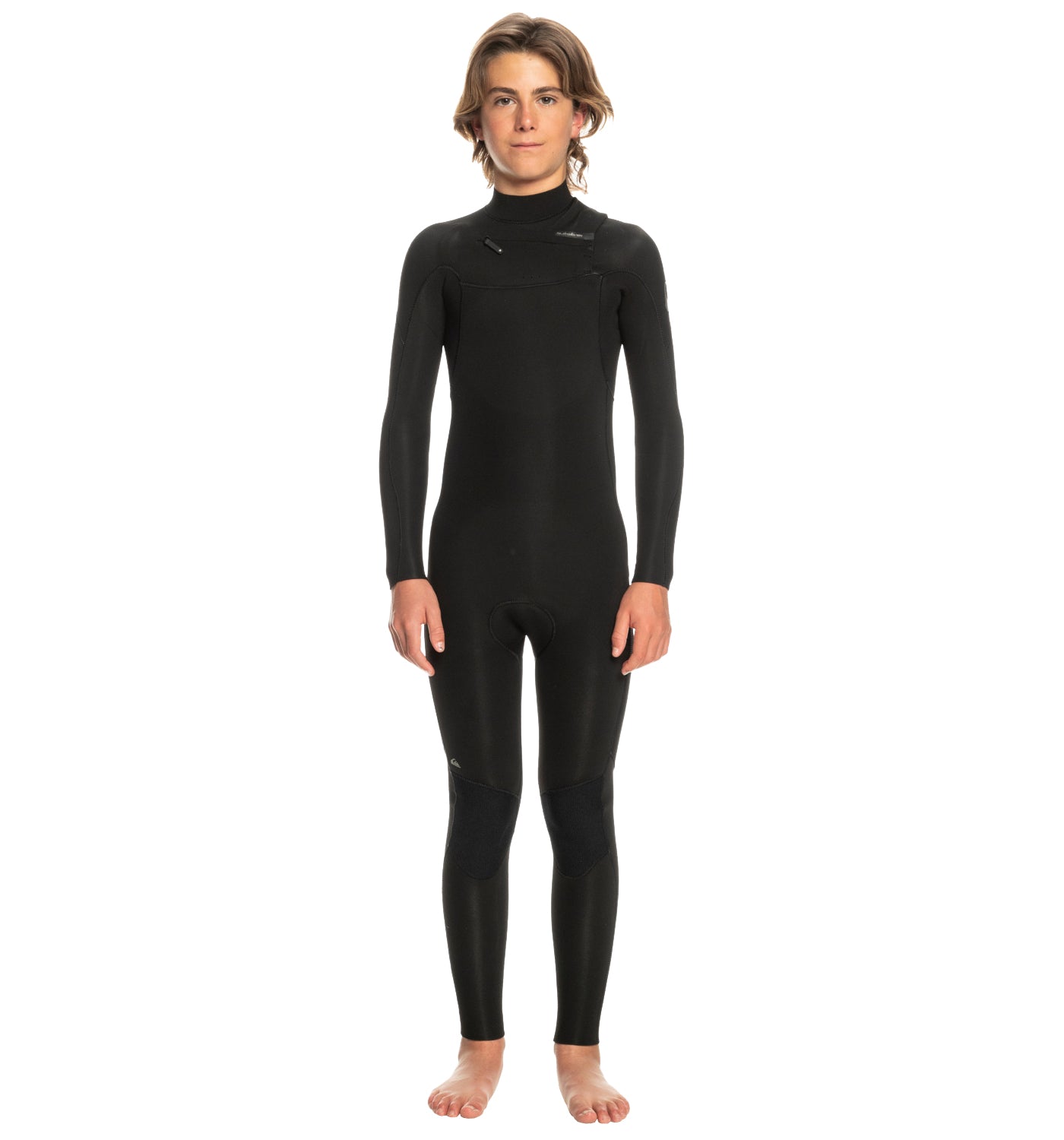 Quiksilver Everyday Sessions 3/2mm Chest Zip Boys Fullsuit KVD0-Black 8
