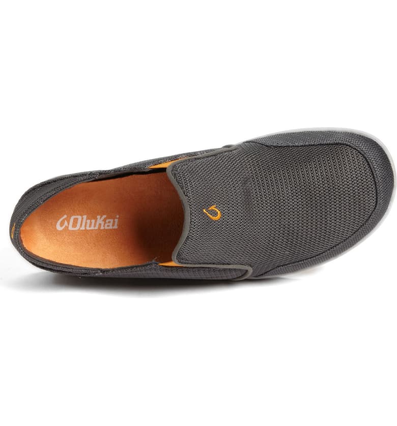 Olukai Nohea Mesh Mens Shoe 4242-Dark Shadow-Dark Shadow 9