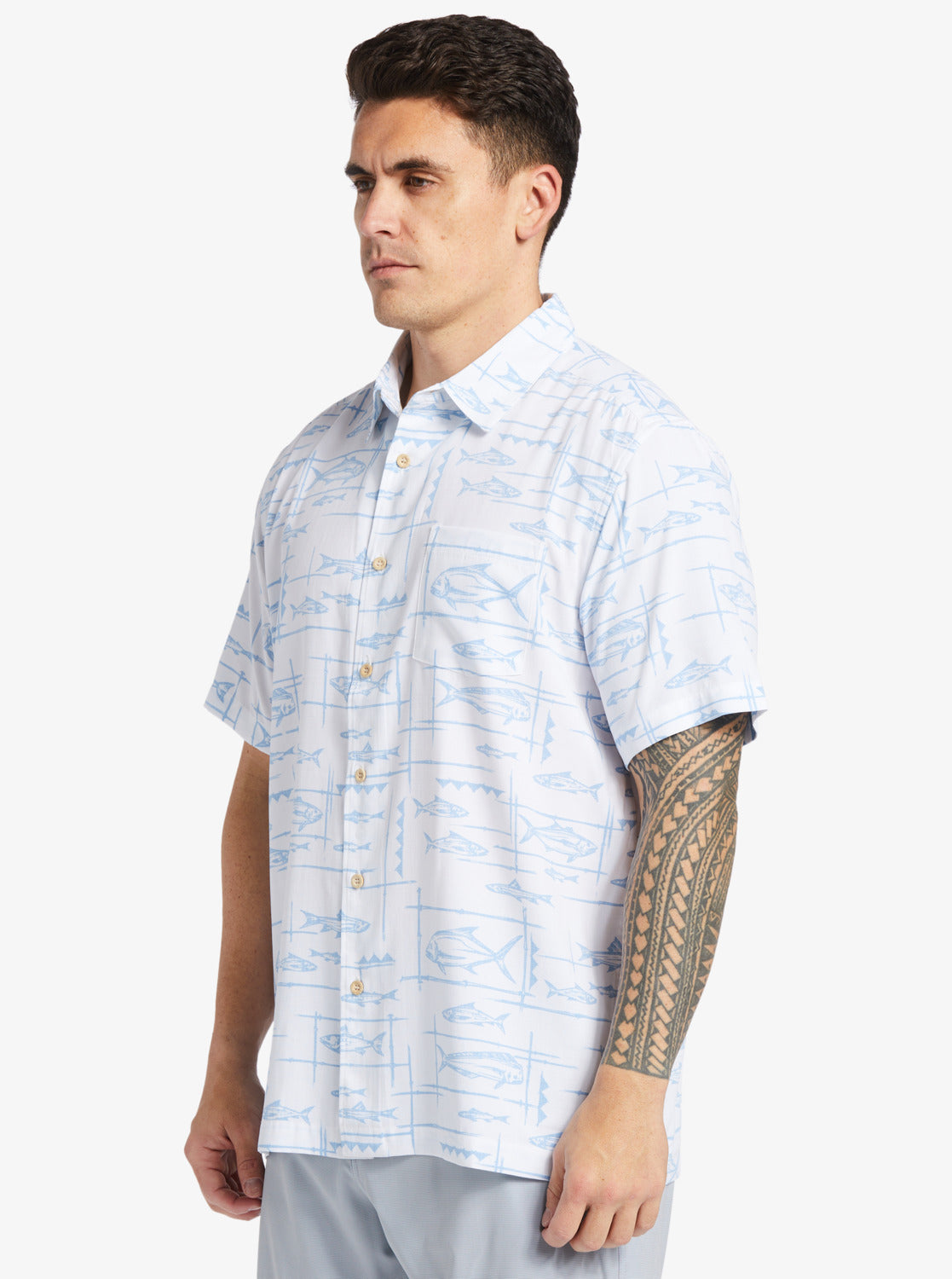 Quiksilver Watermen Bento SS Woven WBB9 L