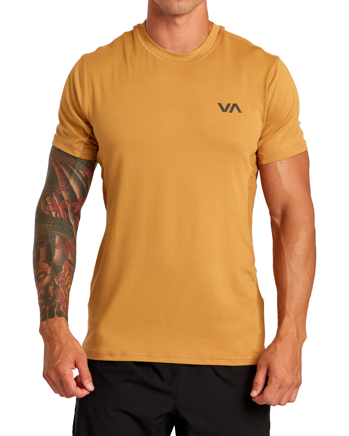 RVCA Sport Vent SS Tee CMT0 S