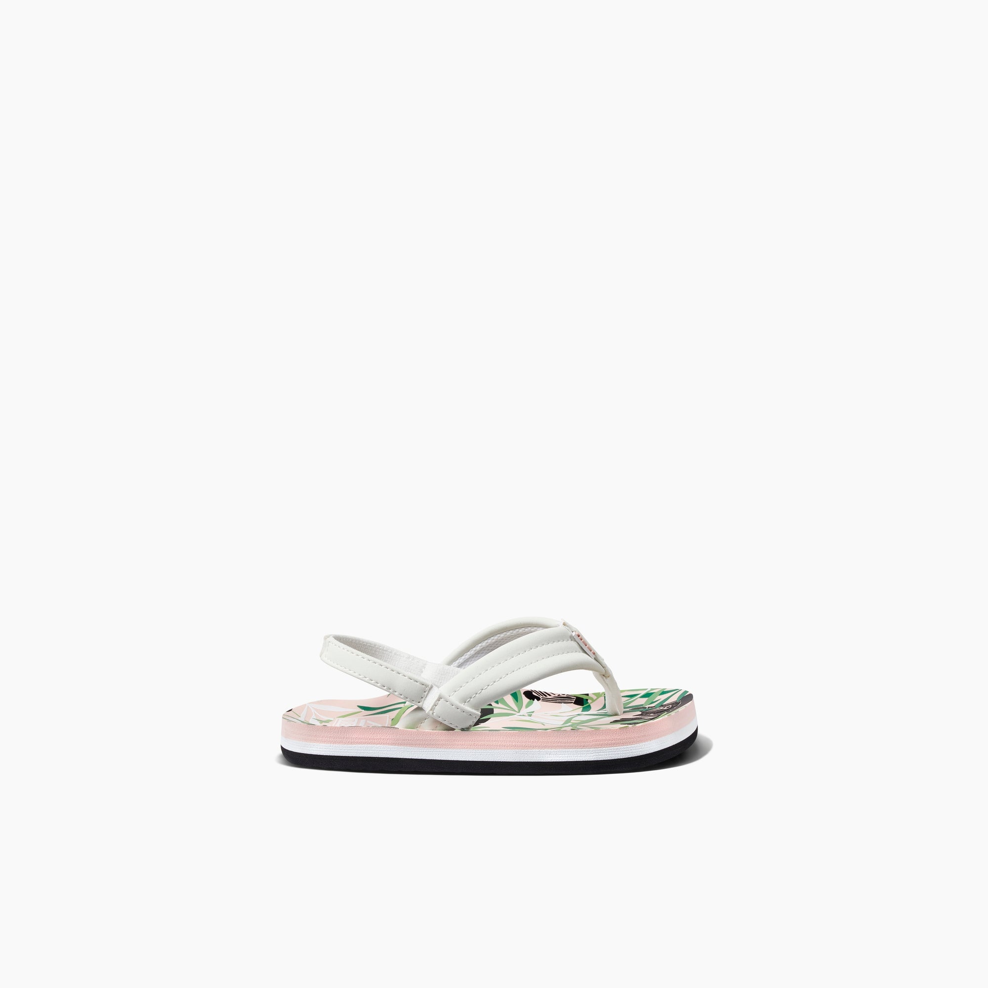 Reef Little Ahi Girls Sandal Zebra 10 C