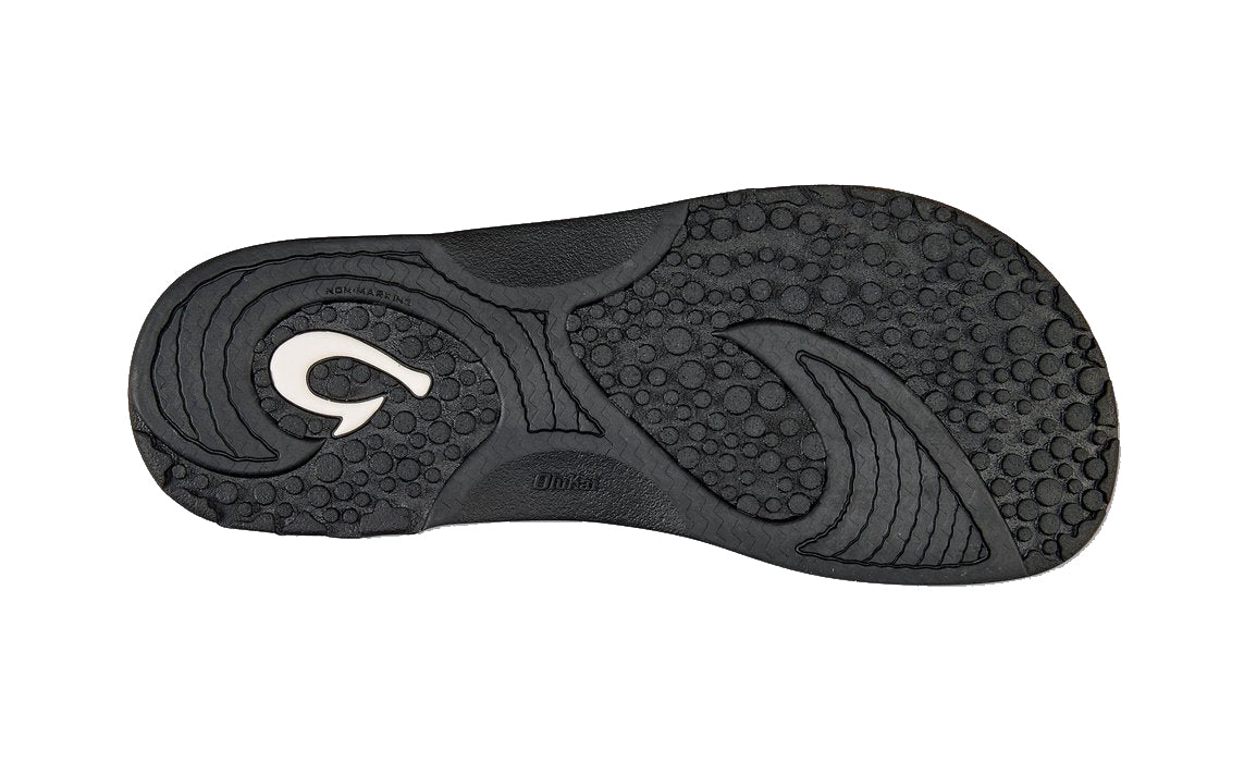 Olukai Hokua Mens Sandal 4042-Black-Dark Shadow 8