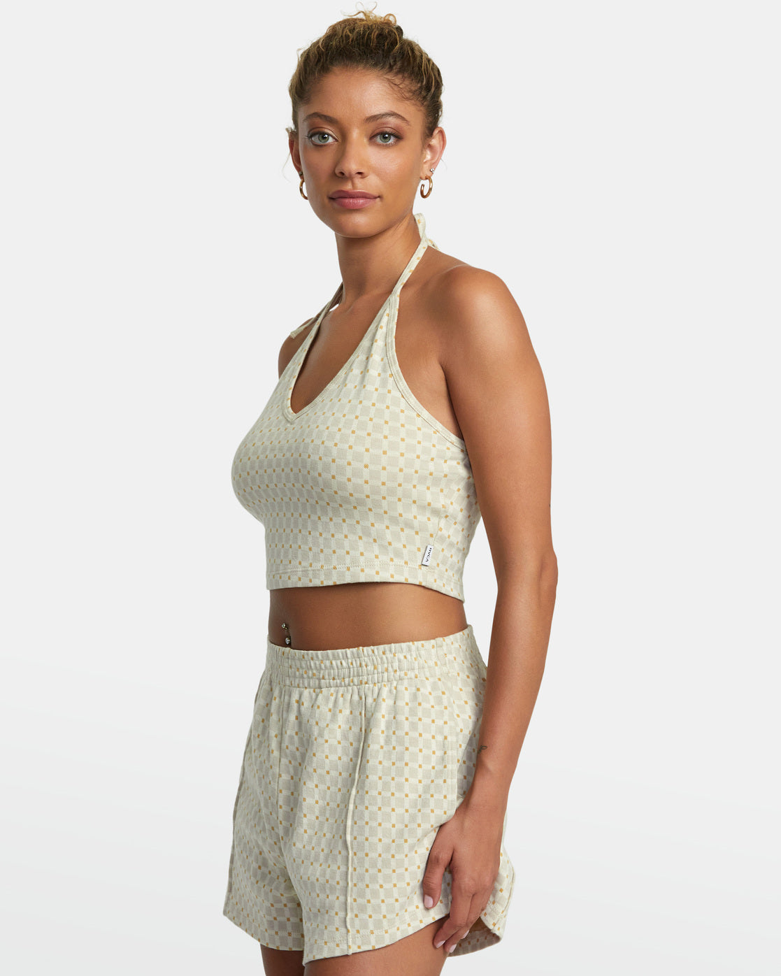 RVCA Sunrise Halter Top CLO L