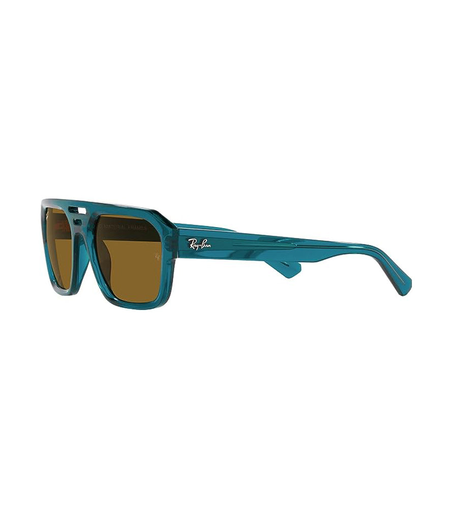 Ray-Ban Corrigan Polarized Sunglasses TransparentLtBlue DkBrownPolar