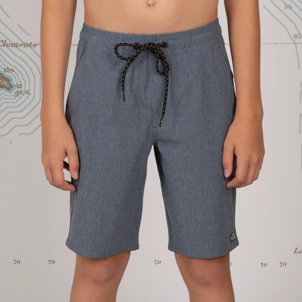 Salty Crew Boys Drifter 2 Hybrid Elastic Shorts Navy M